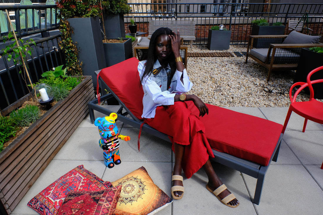 “Rebel Heart” Upcycled Denim Jacket