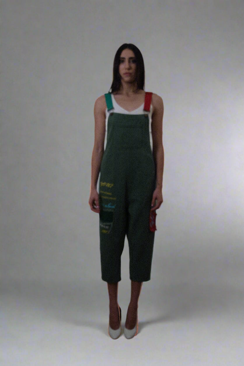 Colorblock Strap Jumpsuit - Limited Edition