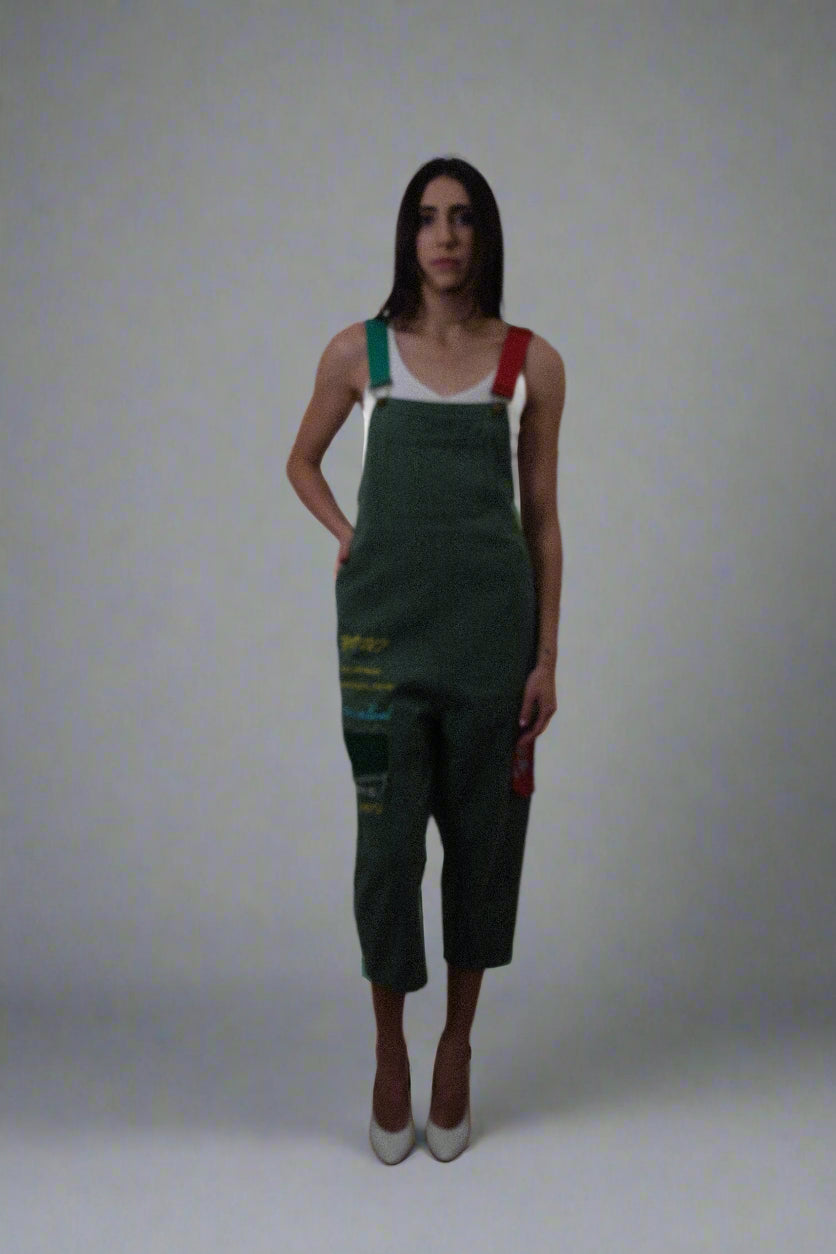 Colorblock Strap Jumpsuit - Limited Edition