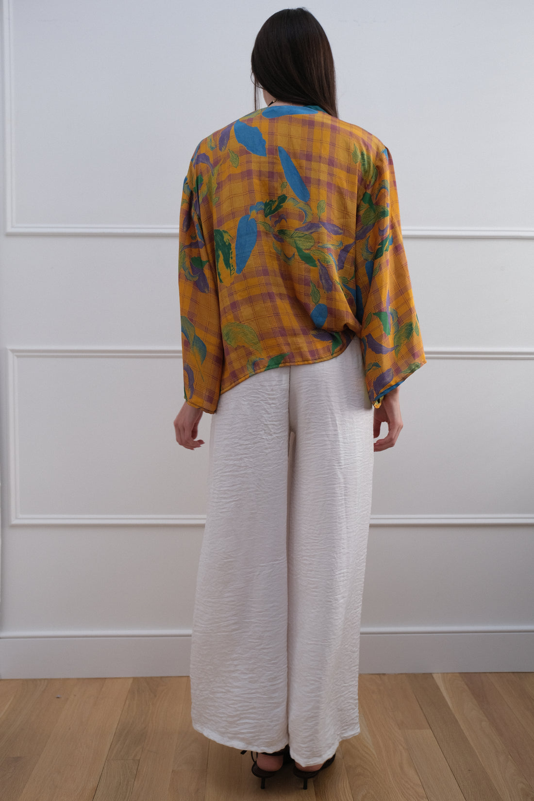 Kimono Jacket in Golden Jungle