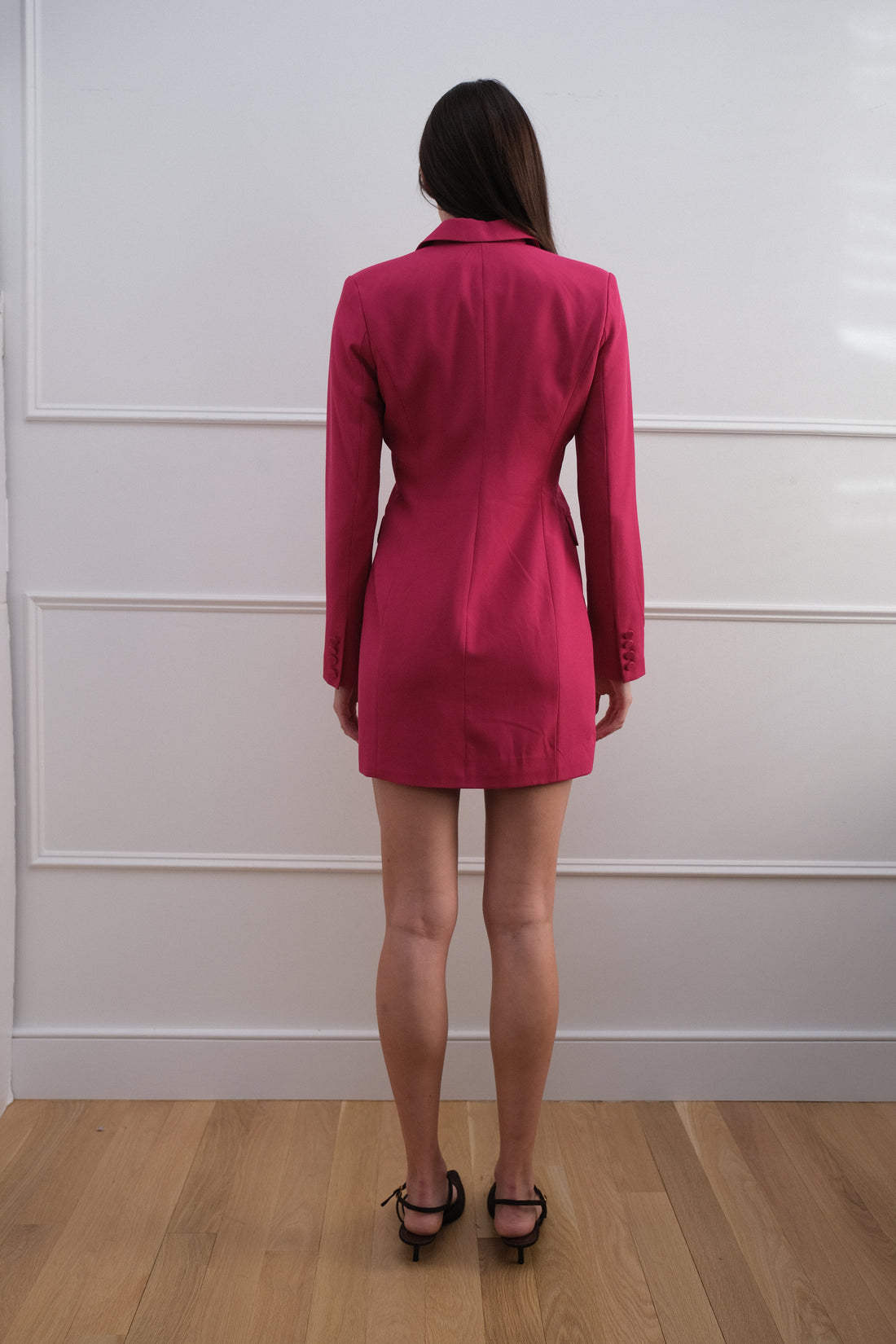 Fuchsia Power Blazer or Short Dress - Chic & Elegant - Timeless Piece