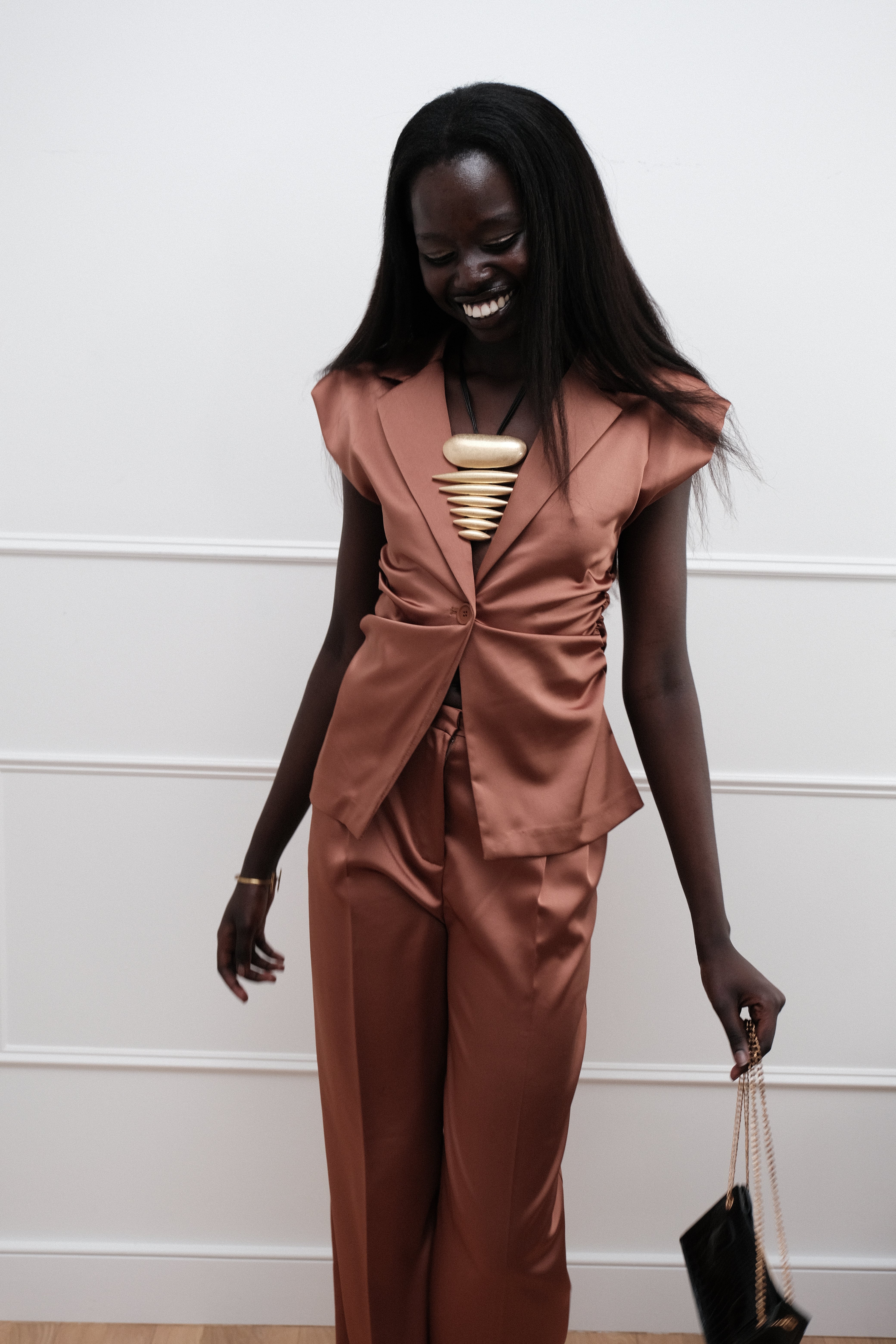 Golden Flair 2 Piece Set - Jacket & Pants - Premium Collection