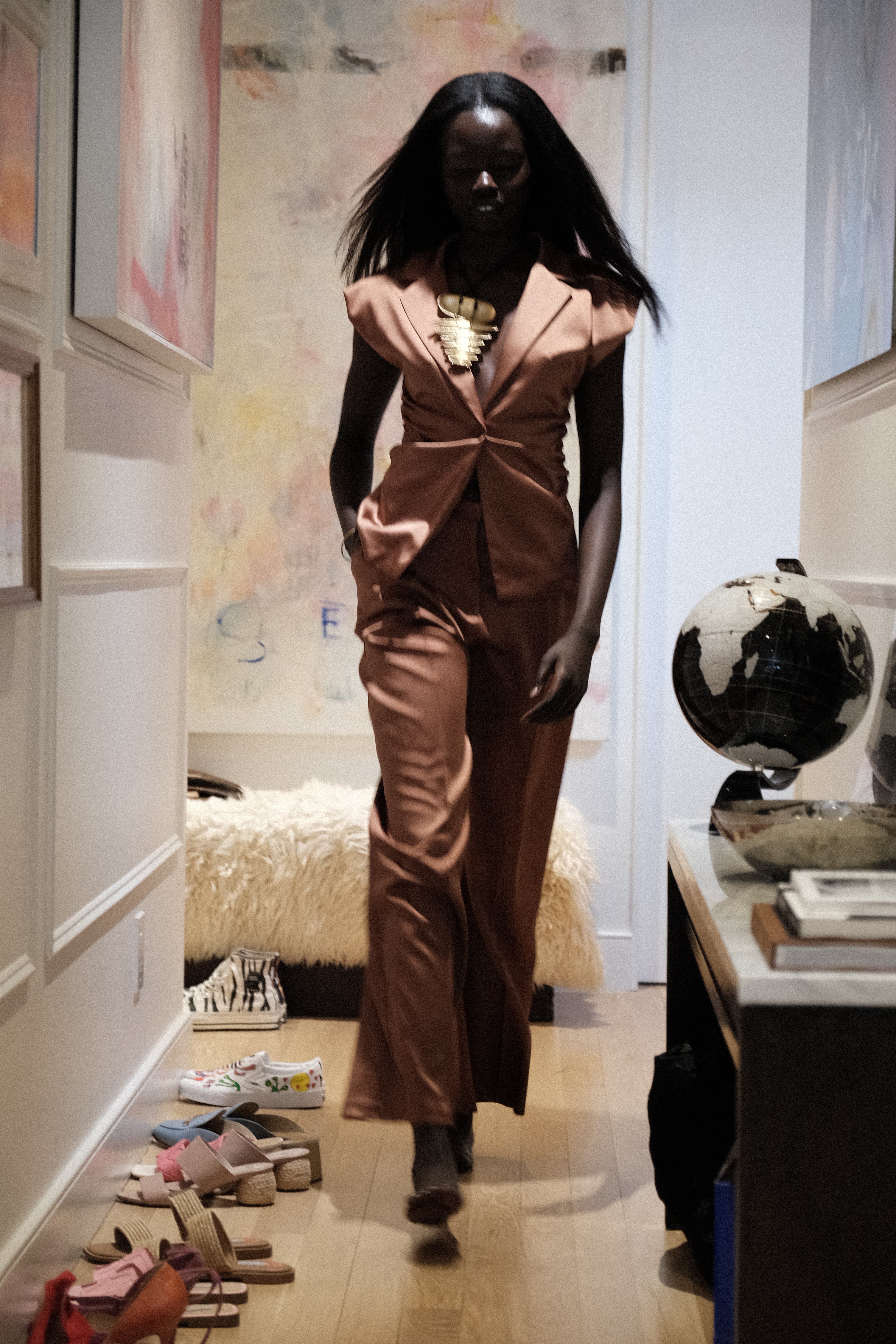 Golden Flair 2 Piece Set - Jacket & Pants - Premium Collection