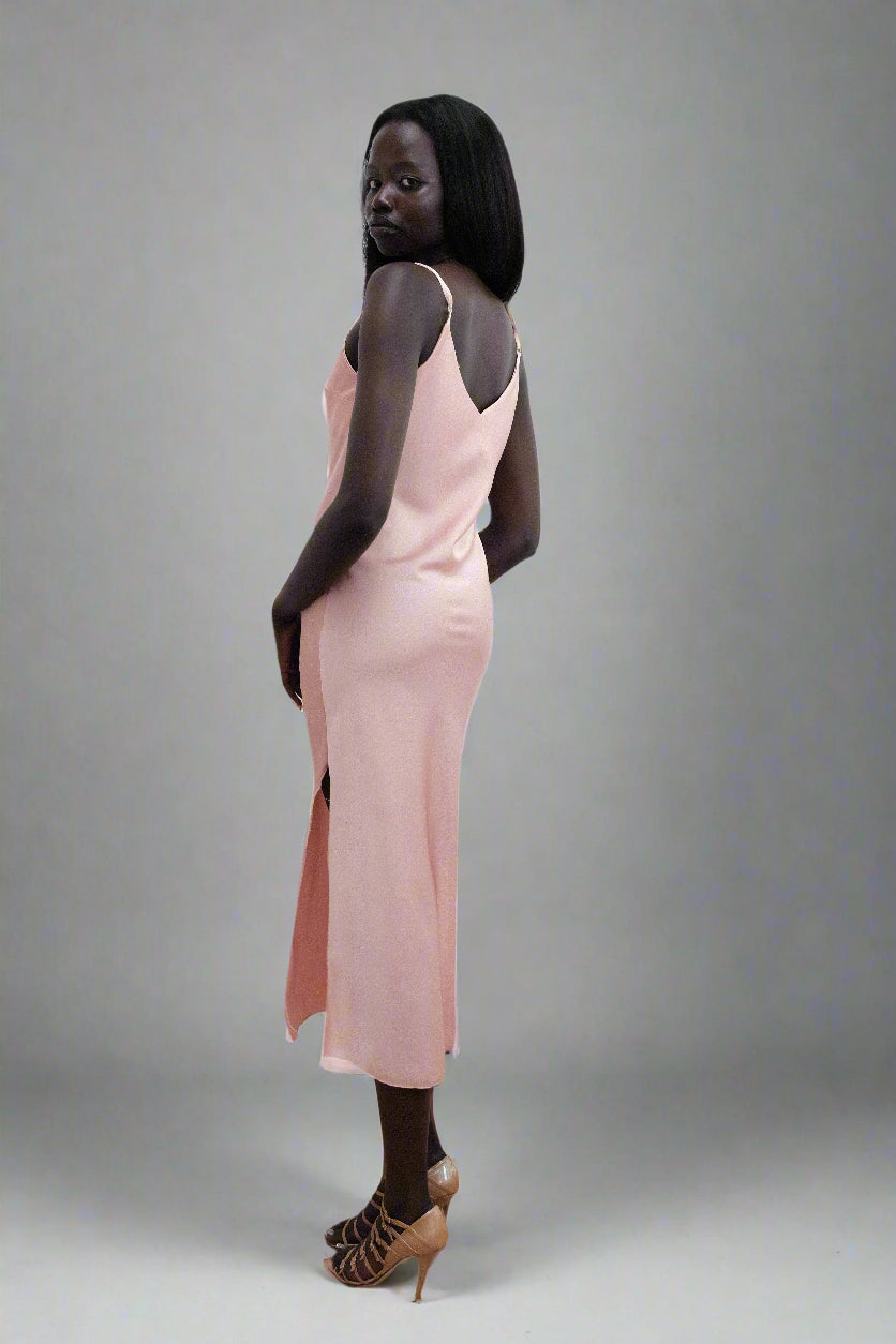 “Rosa Luce” Slip Dress