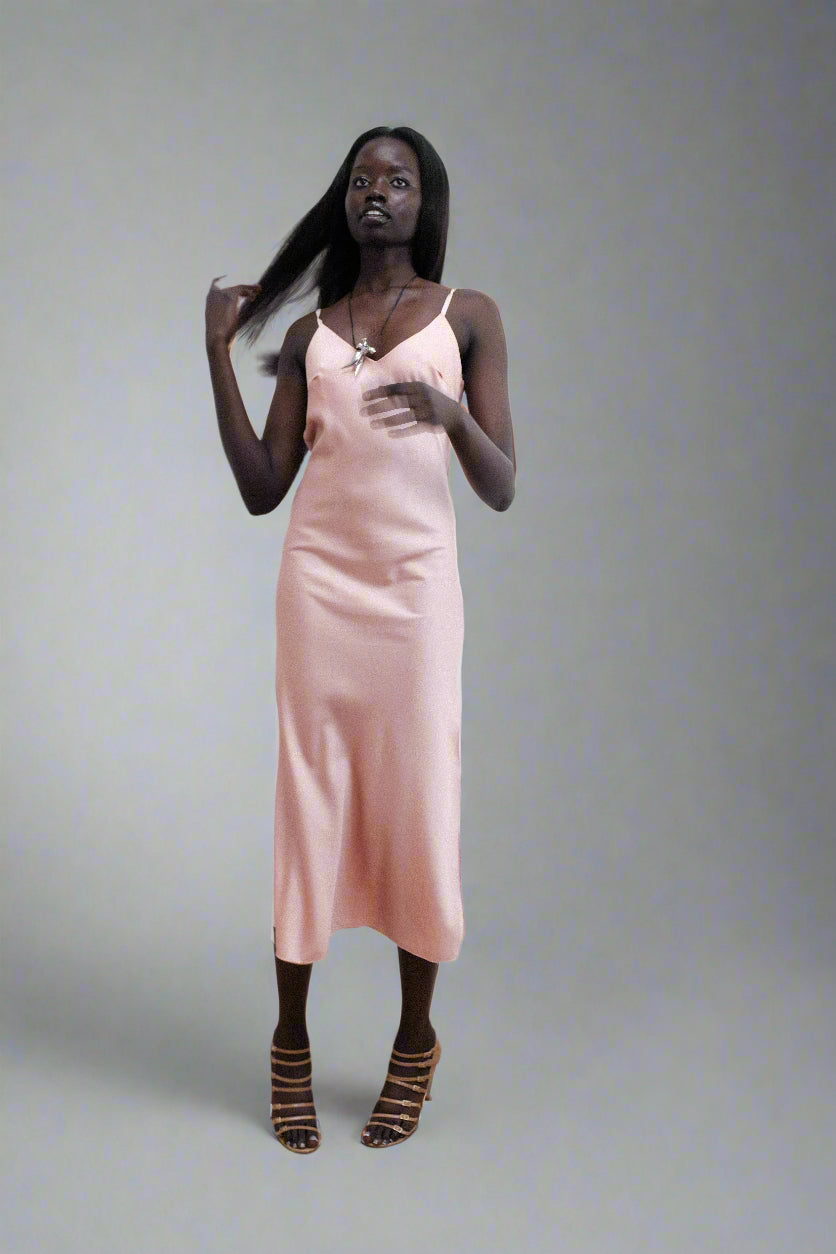 “Rosa Luce” Slip Dress