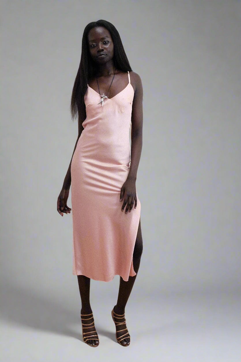 “Rosa Luce” Slip Dress