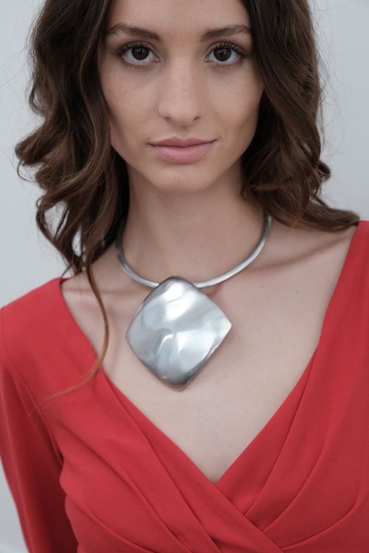 “Elemental Curve” Necklace