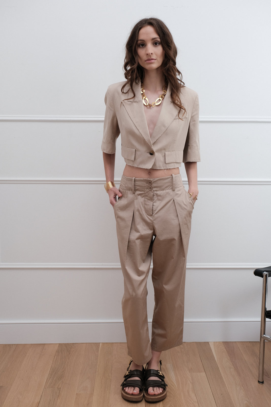 Preloved - Bold & Chic Beige Set