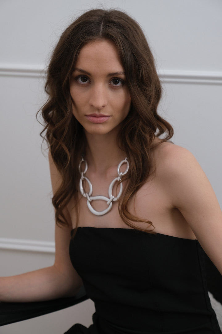 “Sculpted Link” Necklace