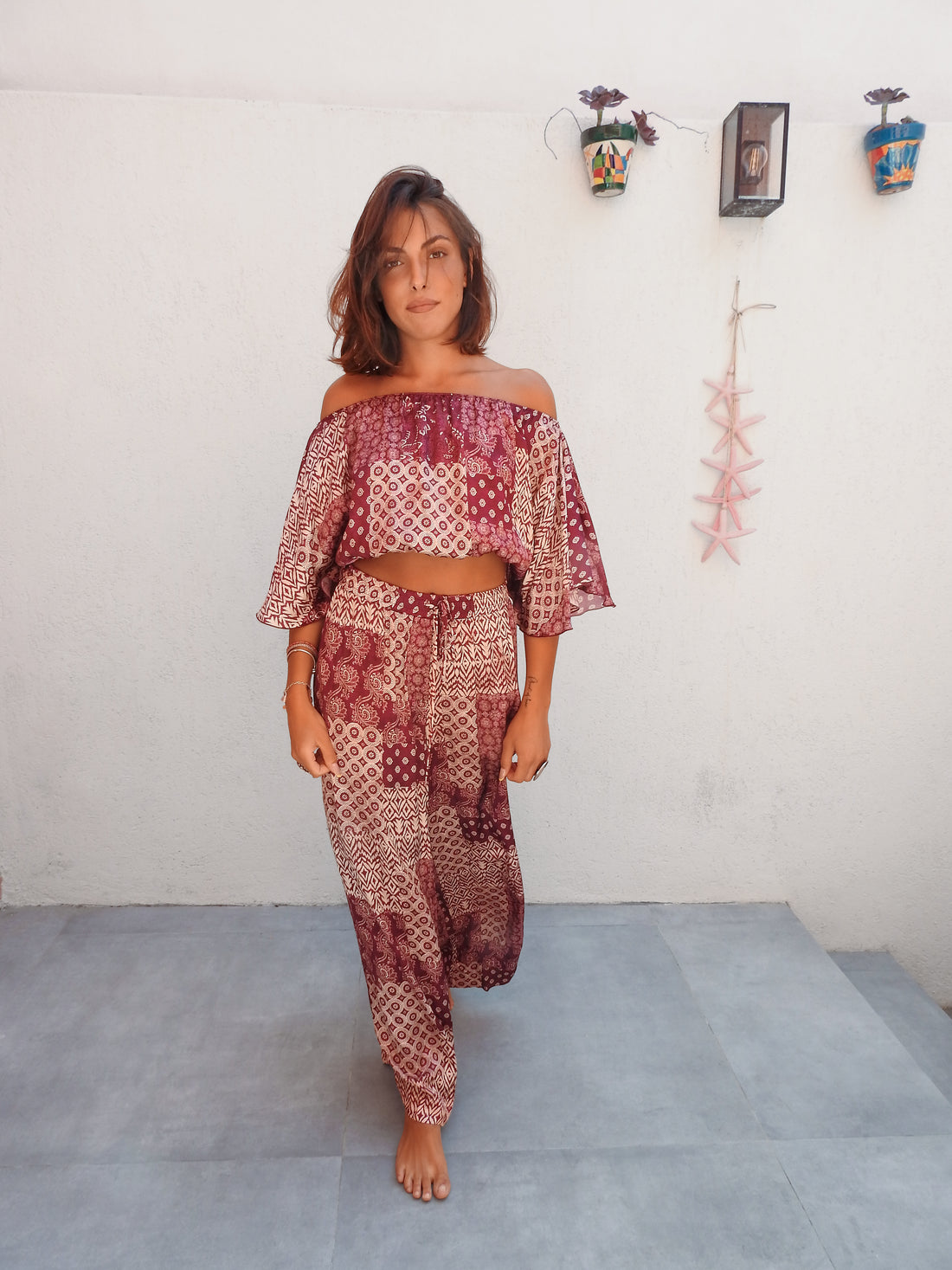 Effortless bohemian 2-piece set