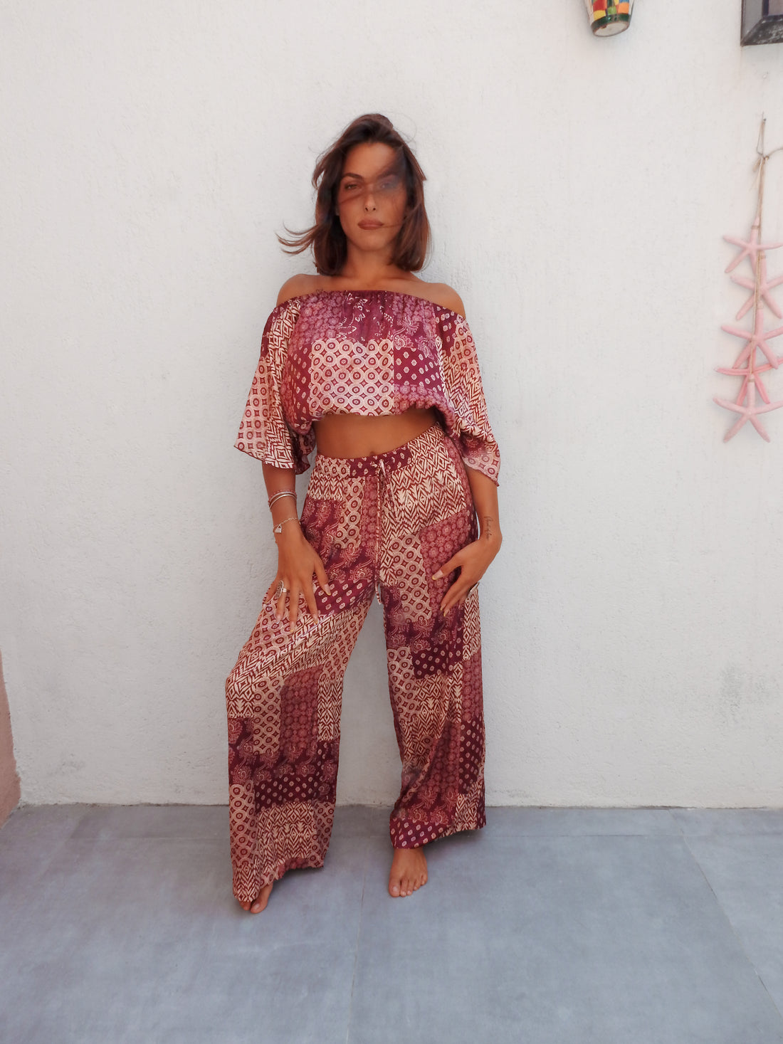 Effortless bohemian 2-piece set