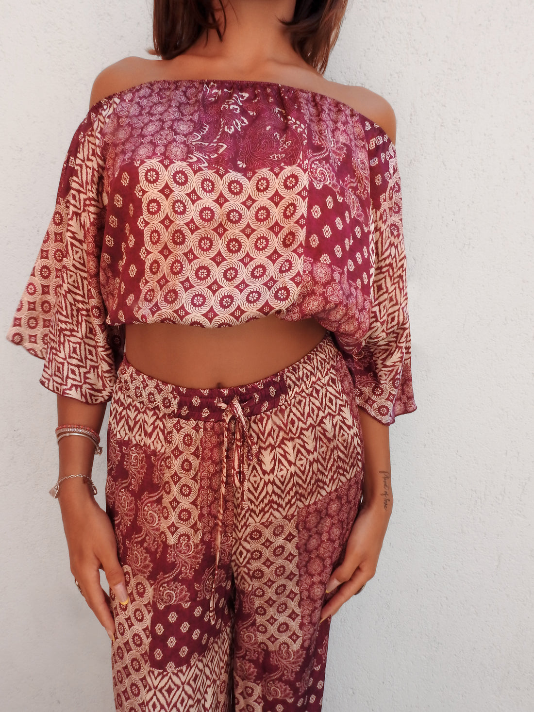 Effortless bohemian 2-piece set