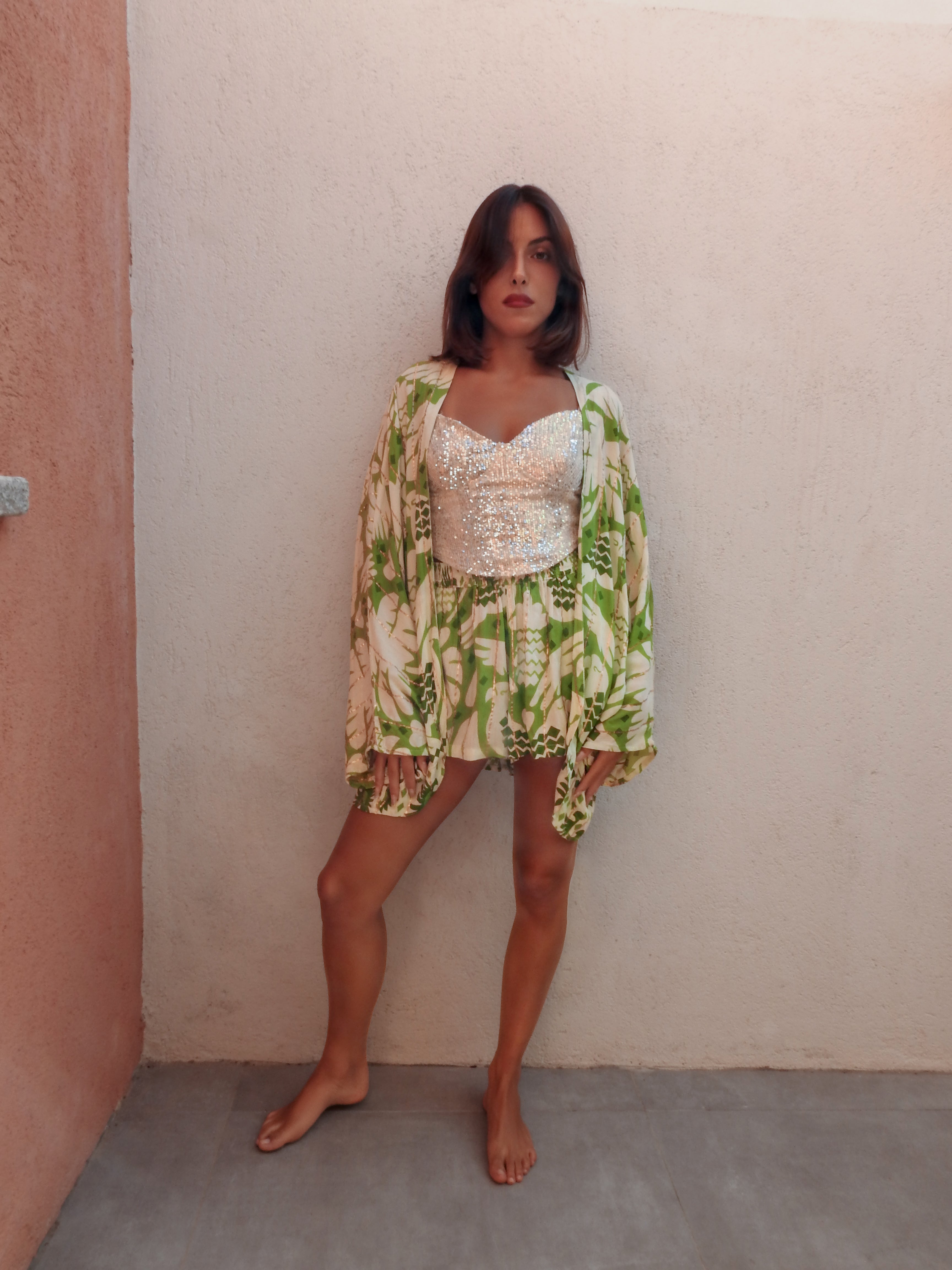 Tropical Print 2 Piece Set