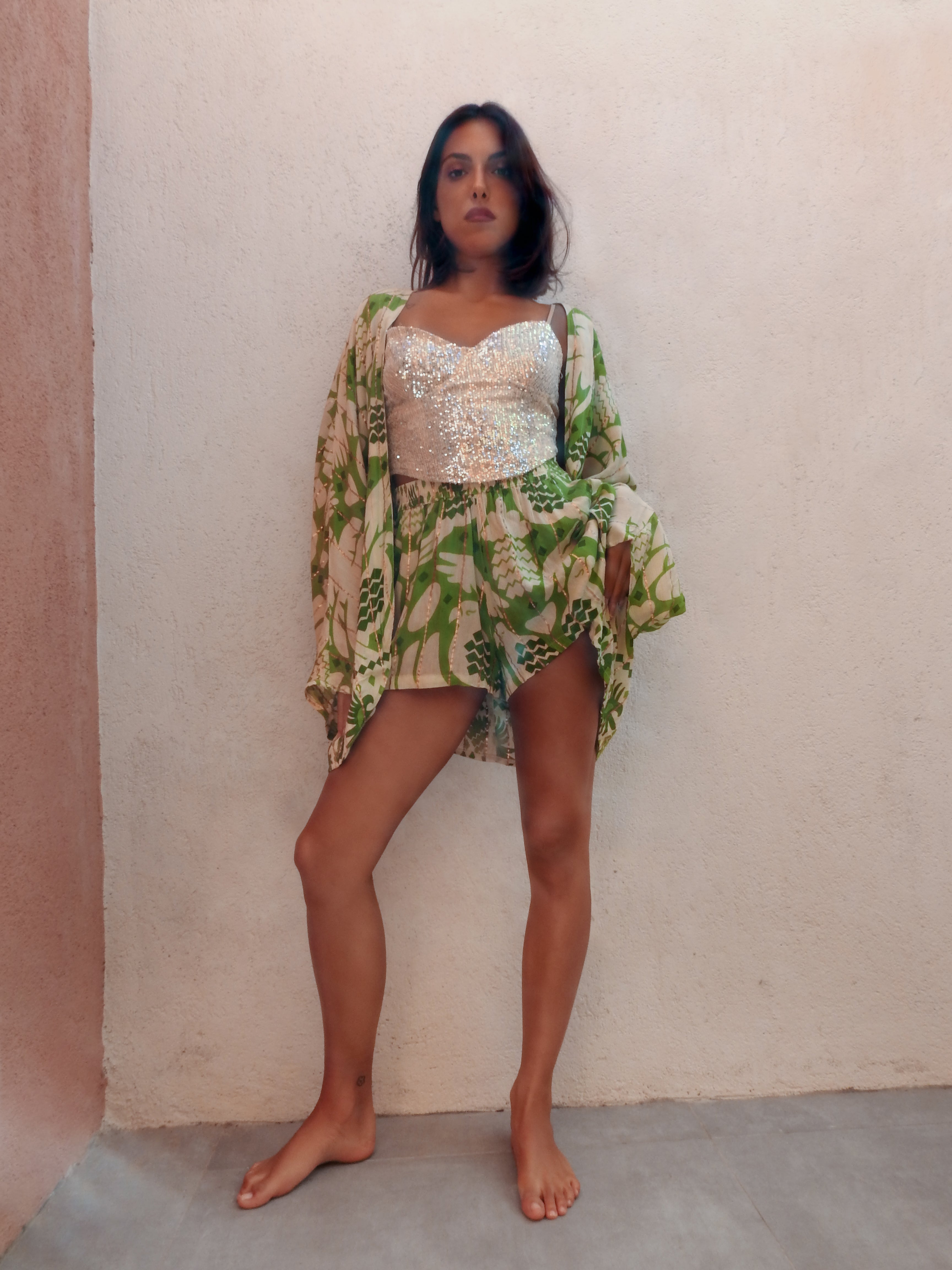 Tropical Print 2 Piece Set