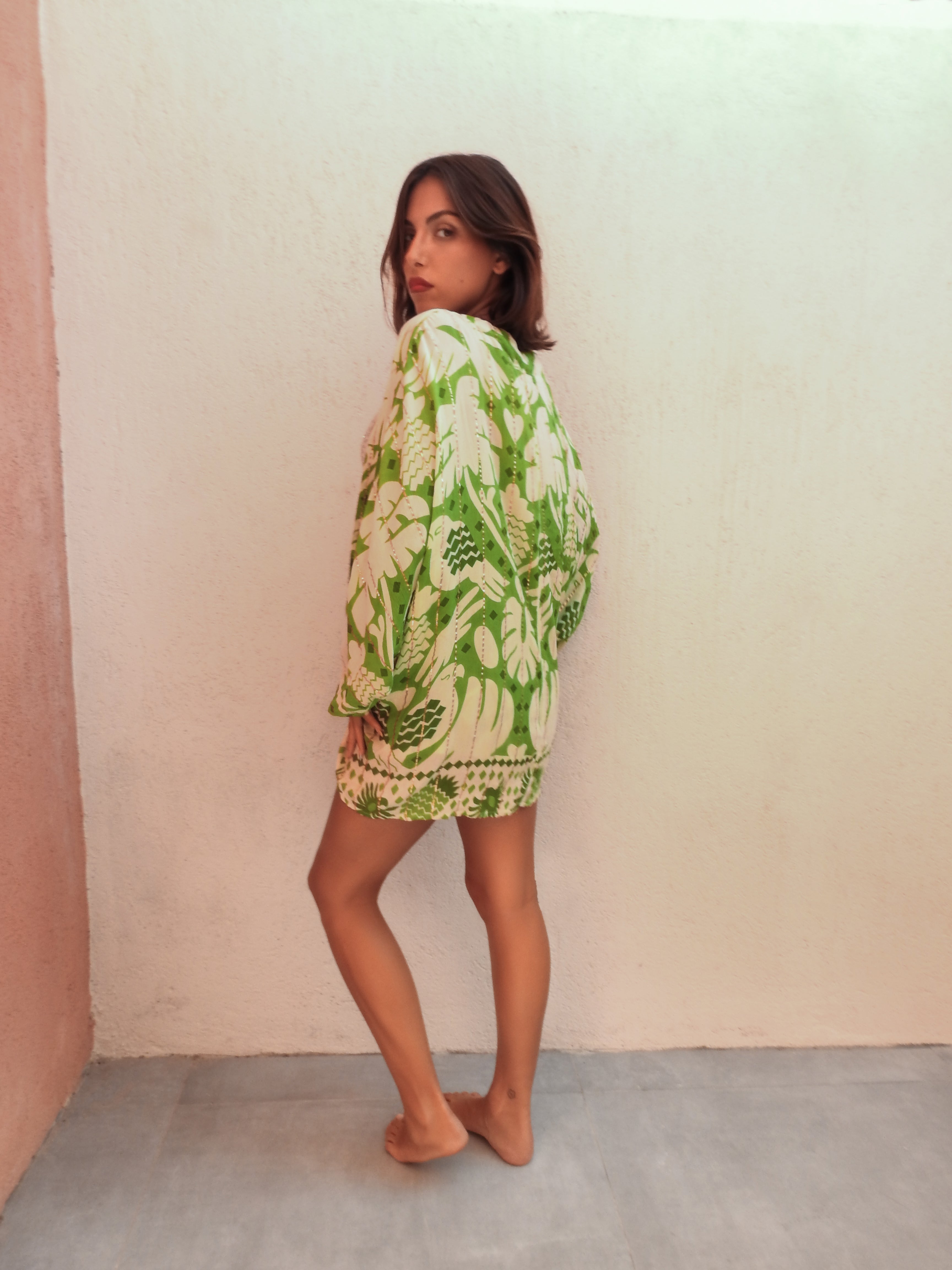 Tropical Print 2 Piece Set