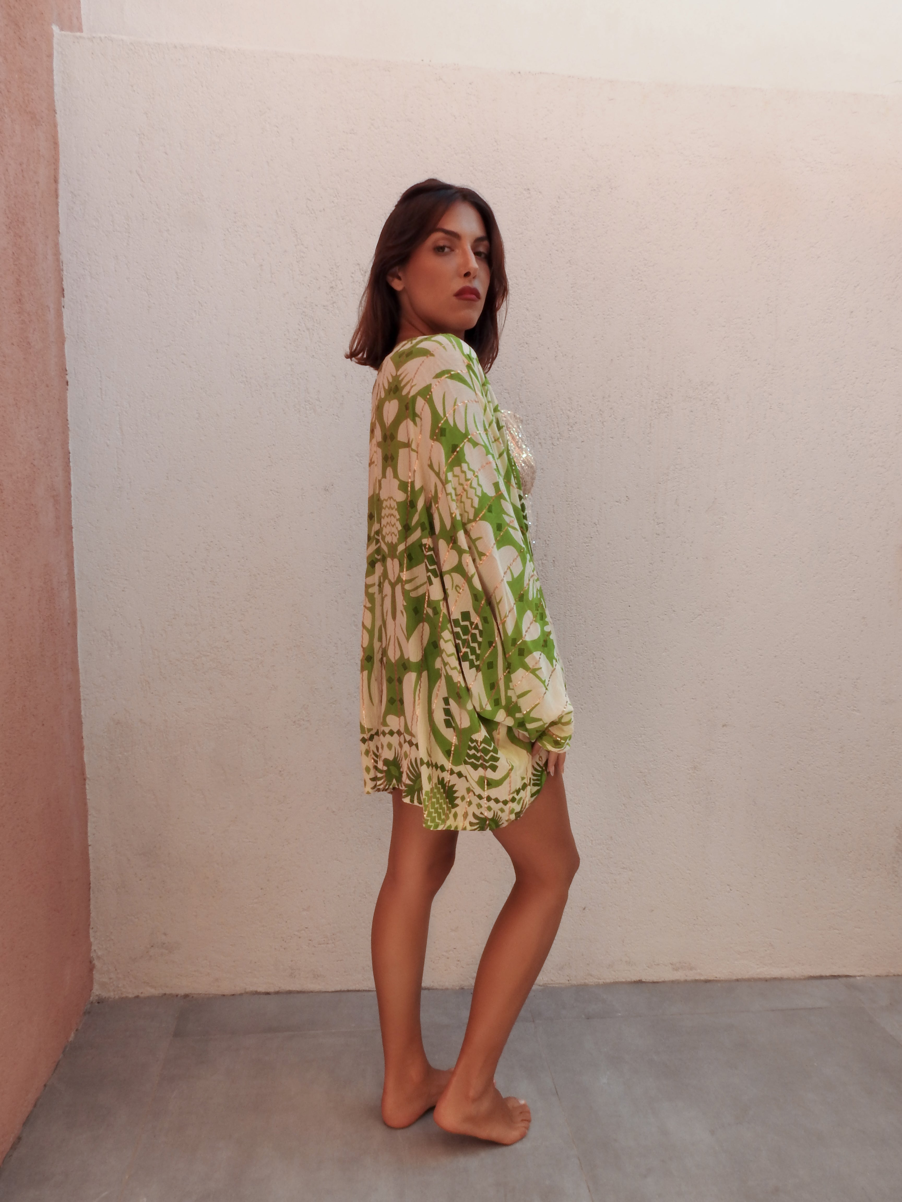 Tropical Print 2 Piece Set