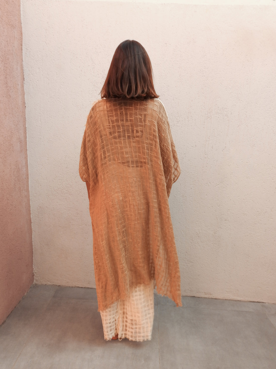 Bohemian style two-tone ensemble