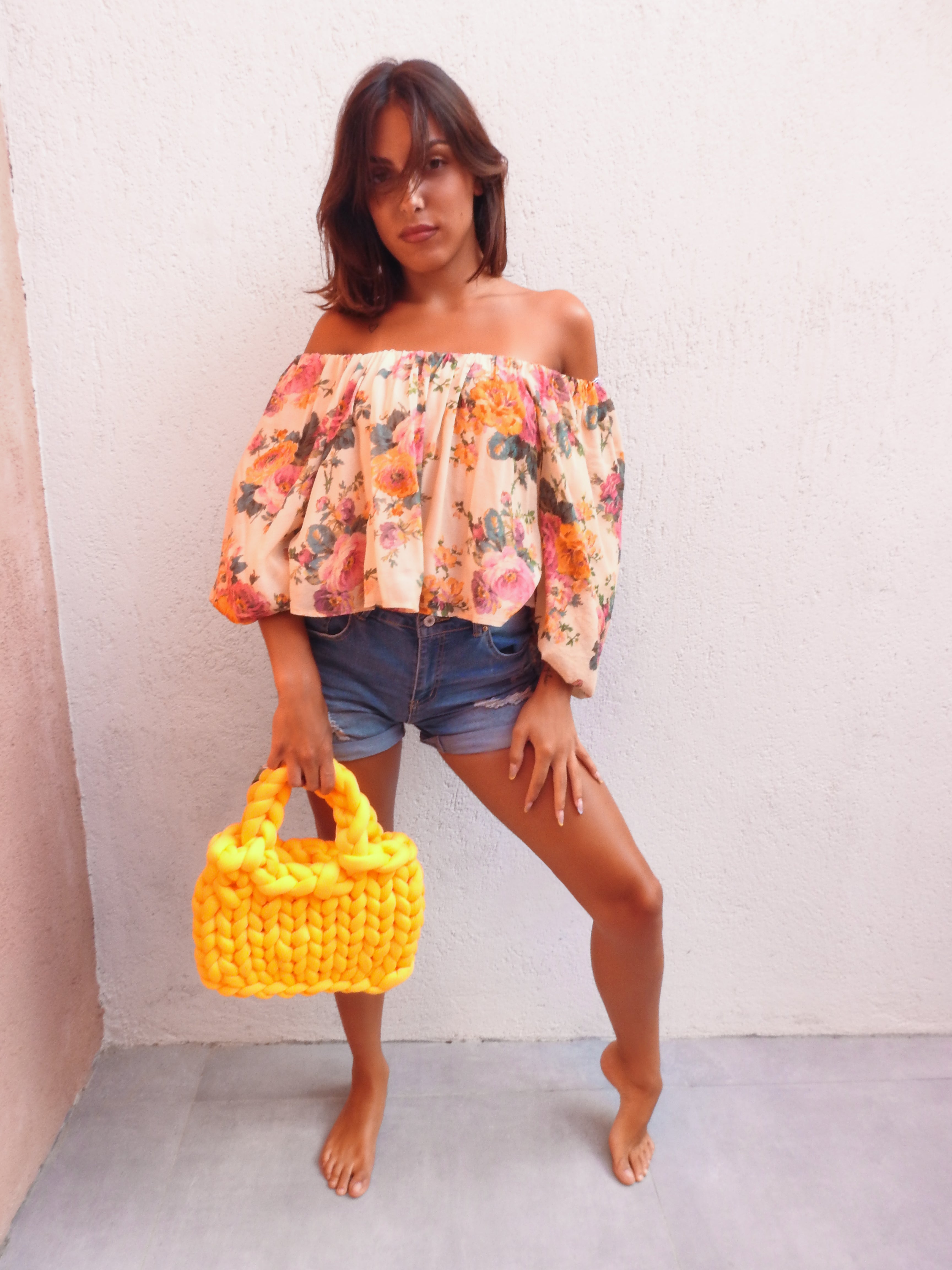 Italian-crafted crop top