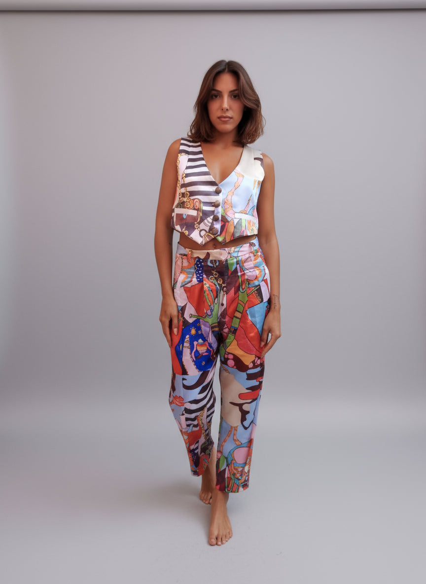 Vita d'Arte Ensemble Vest & Pants - Premium Collection