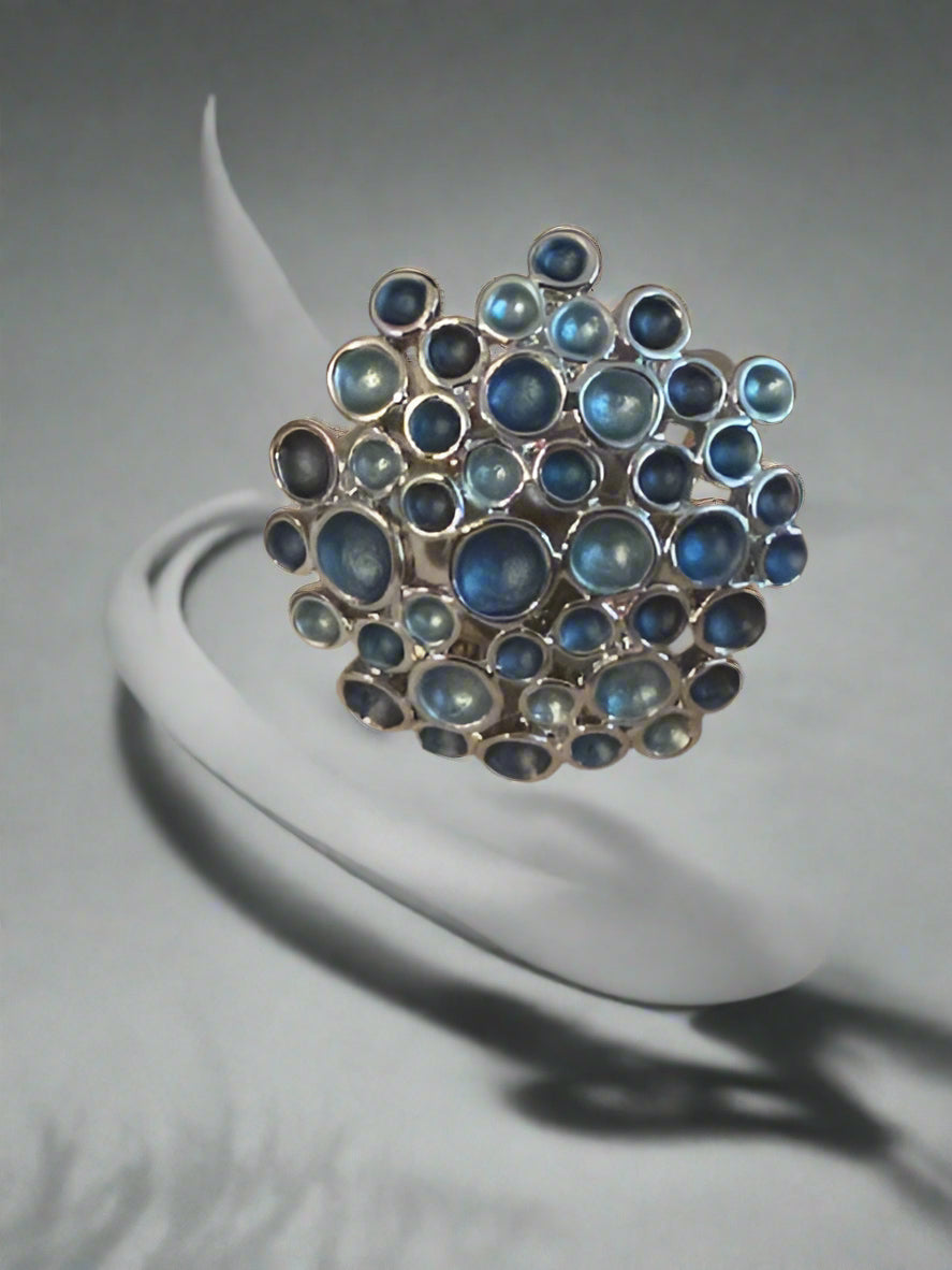 The Blue Mirage Ring