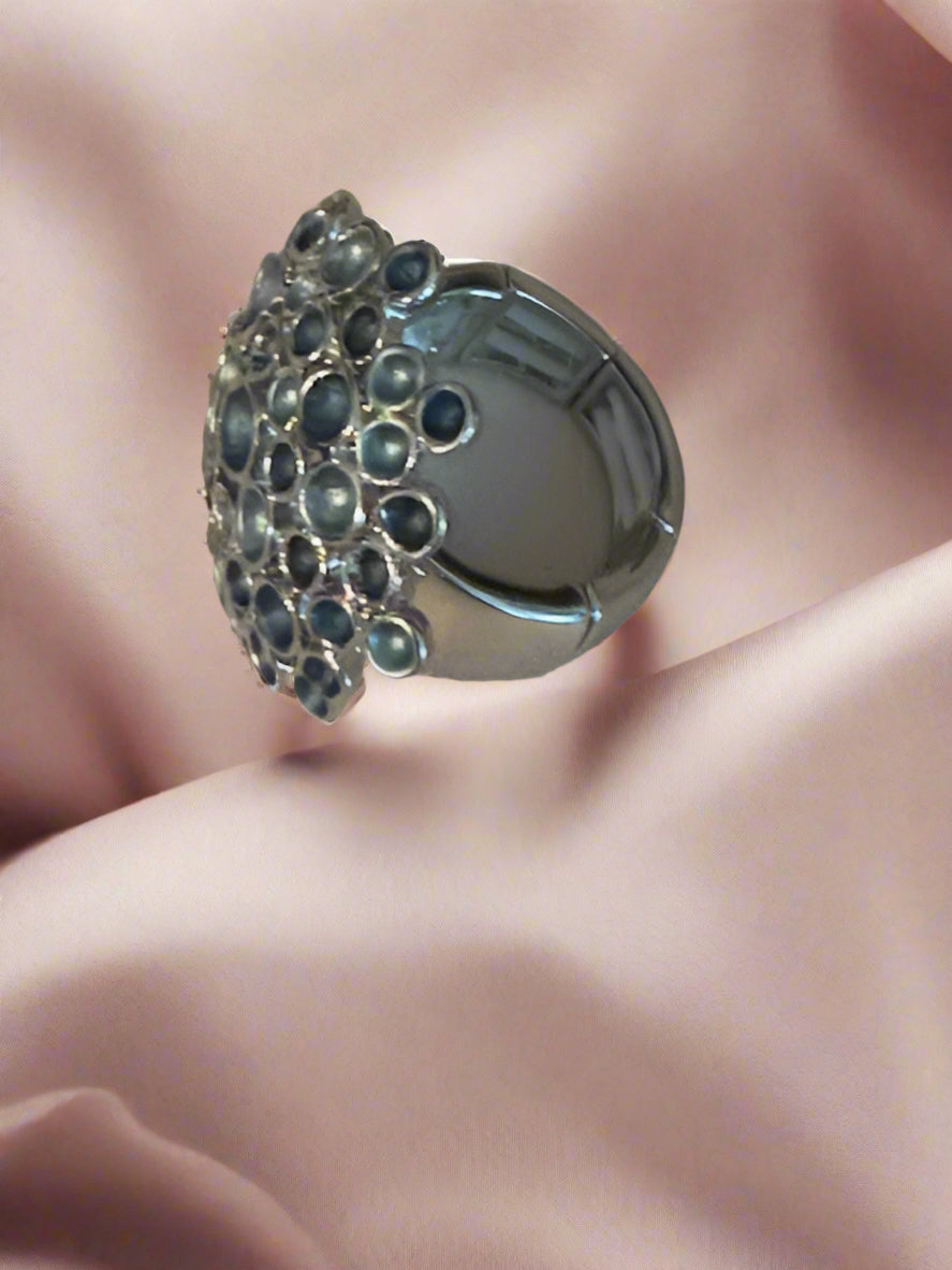 The Blue Mirage Ring