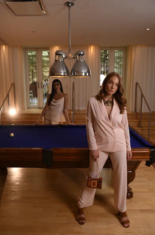 The Lumiere 2 Piece Paige Chic Suit - Jacket & Pants Set