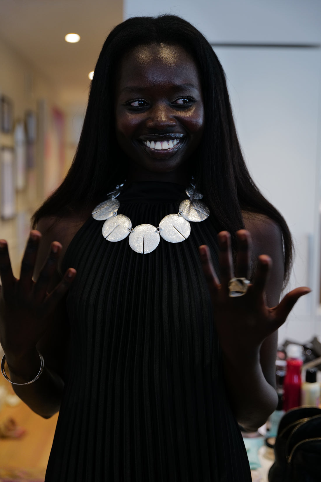 “Luna Discs” Necklace