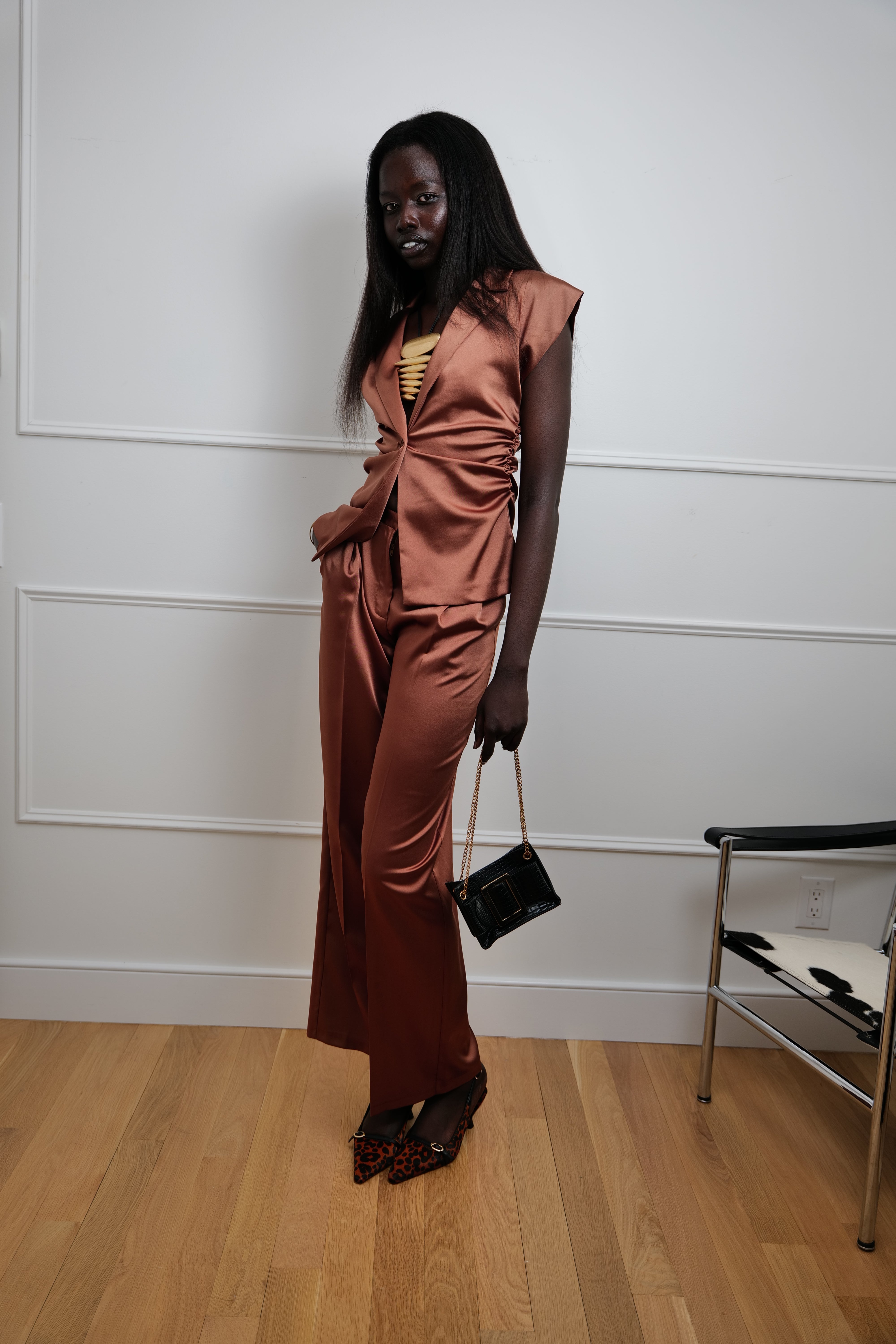 Golden Flair 2 Piece Set - Jacket & Pants - Premium Collection