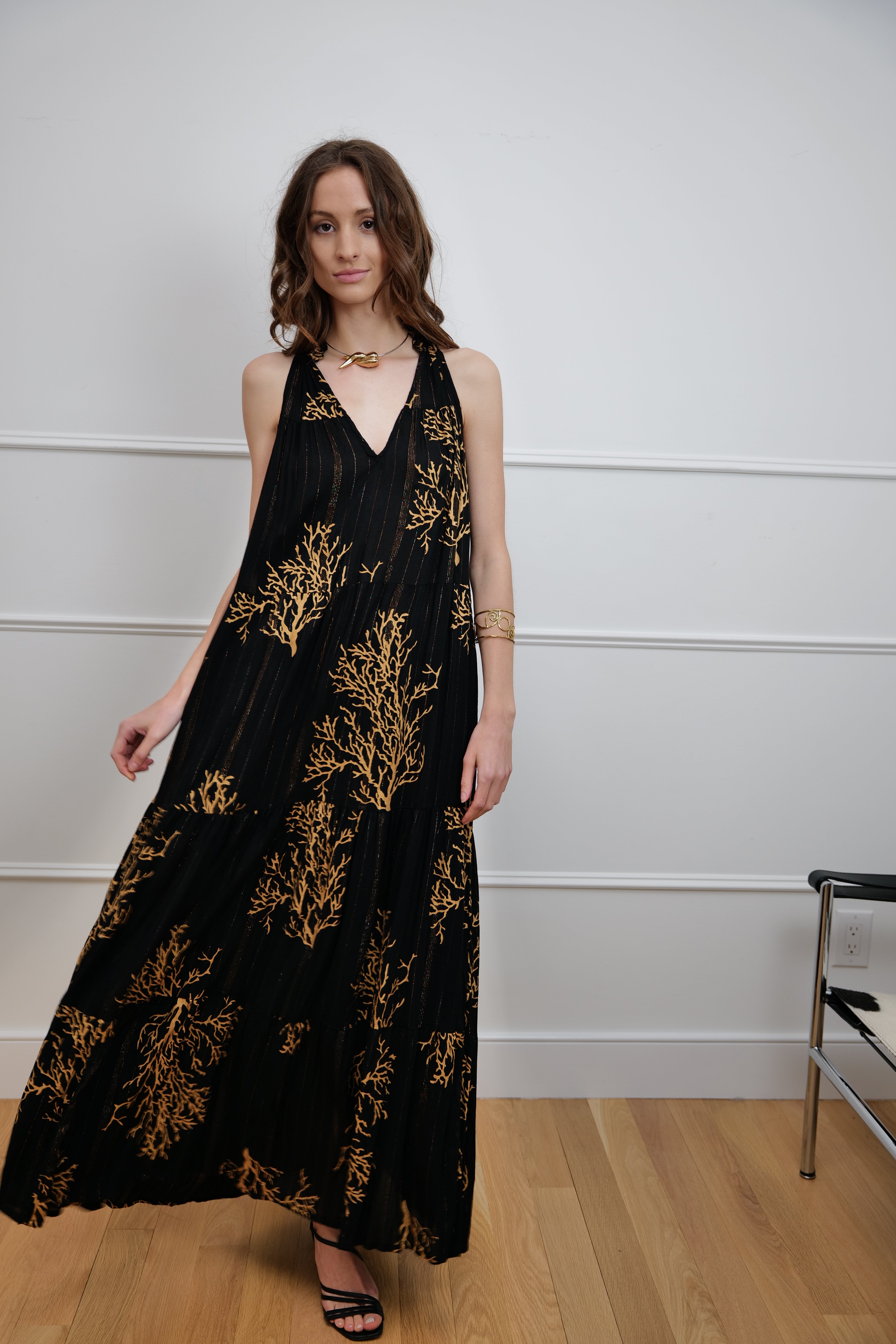 “Golden Reef” Maxi Dress - One Size