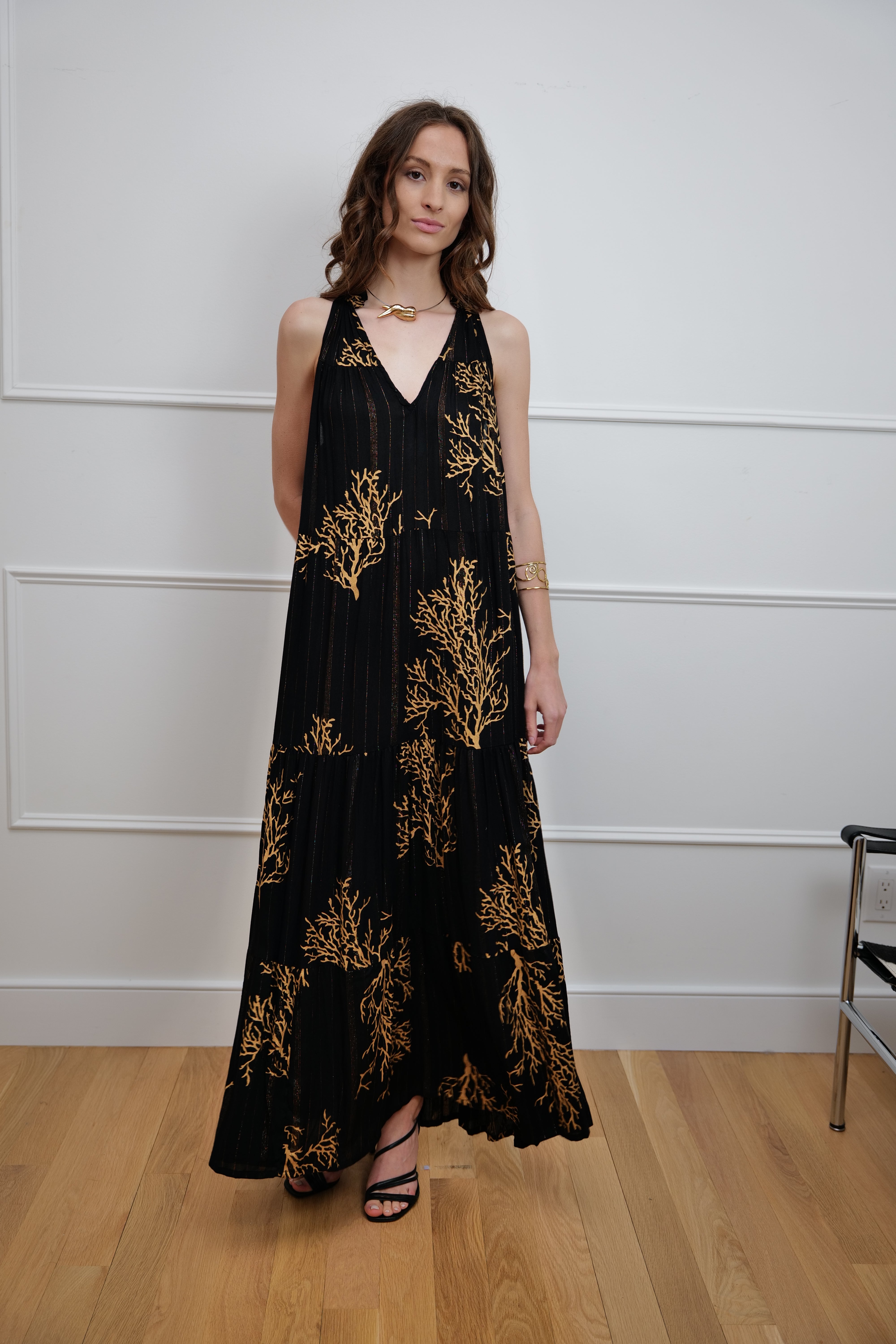 “Golden Reef” Maxi Dress - One Size