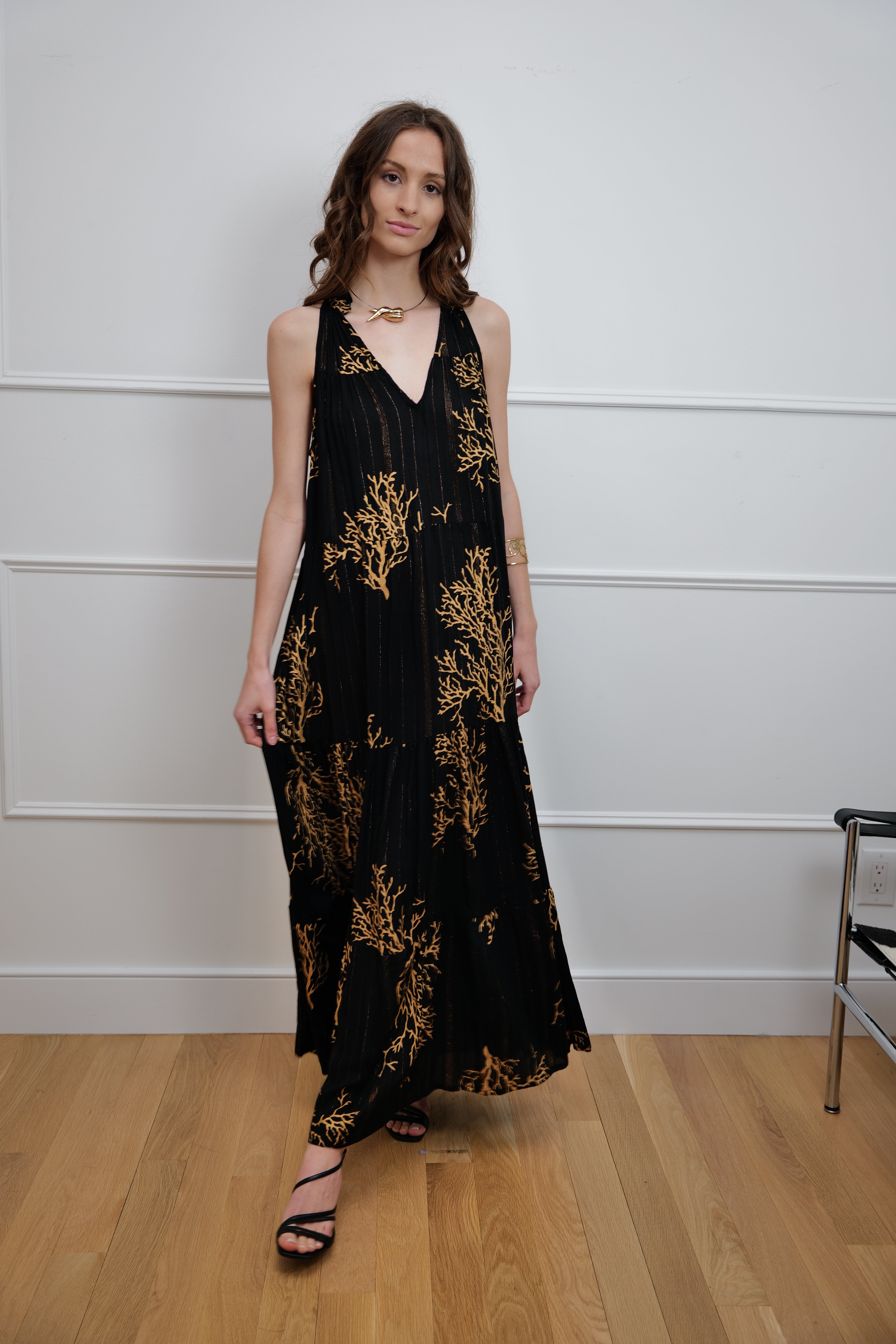 “Golden Reef” Maxi Dress - One Size