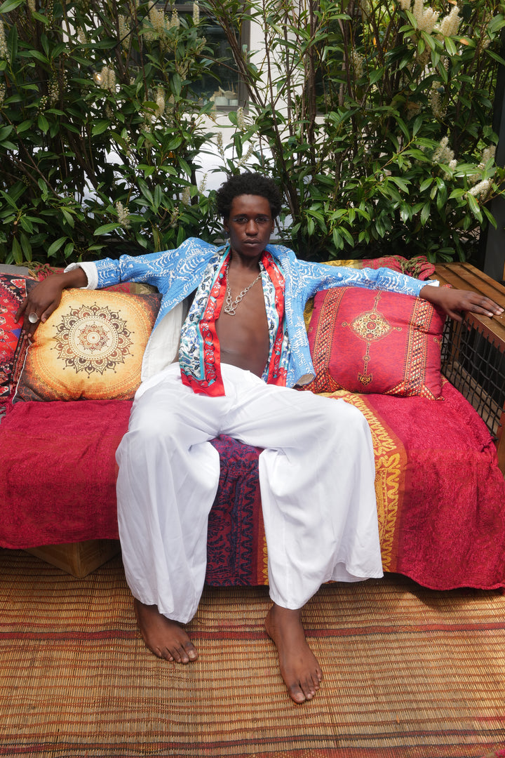 Zen Ethic “Blue Tide” Organic Cotton Jacket