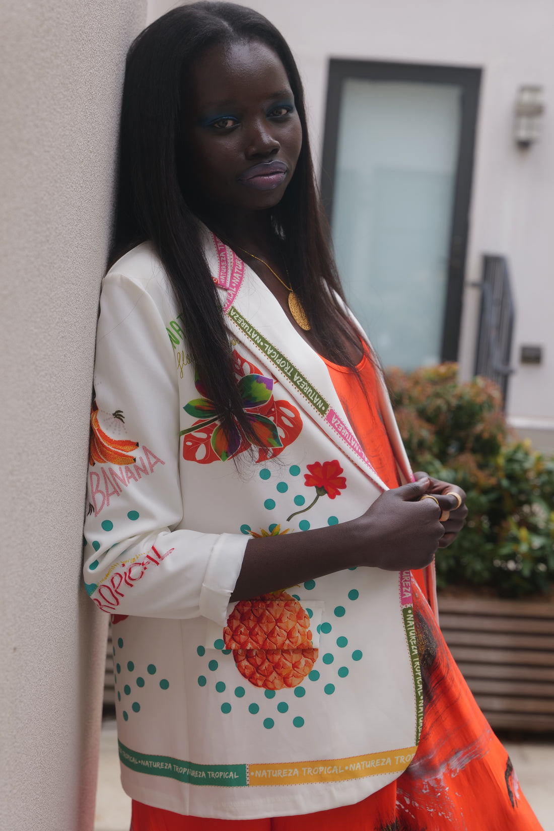 Tropical Daydream Casual Jacket - Unique Piece