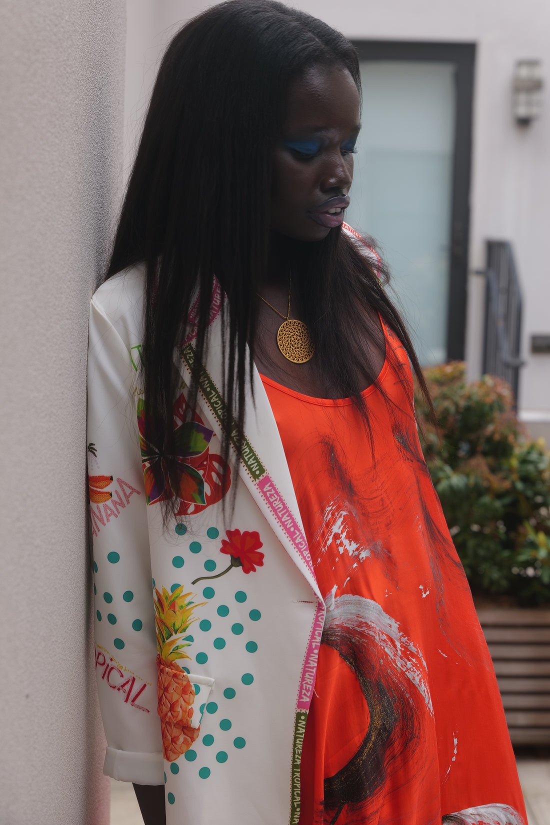 Tropical Daydream Casual Jacket - Unique Piece