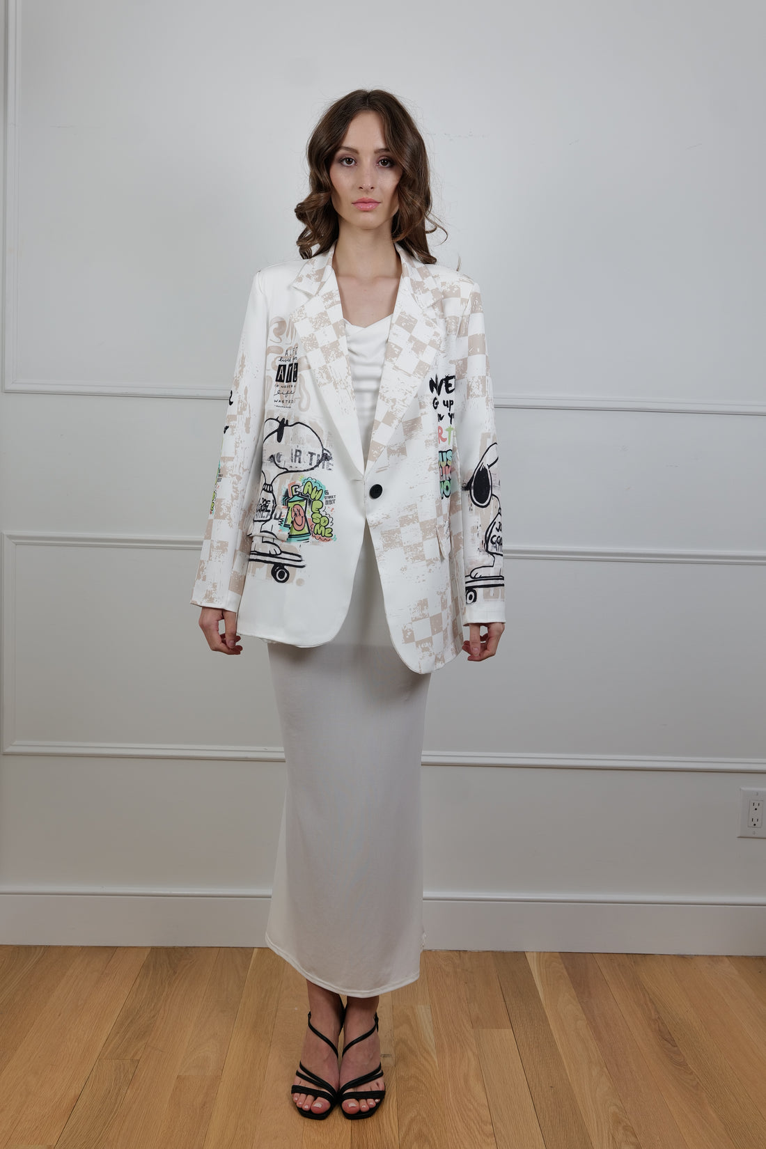 Street Muse Art Casual Blazer - Unique Piece