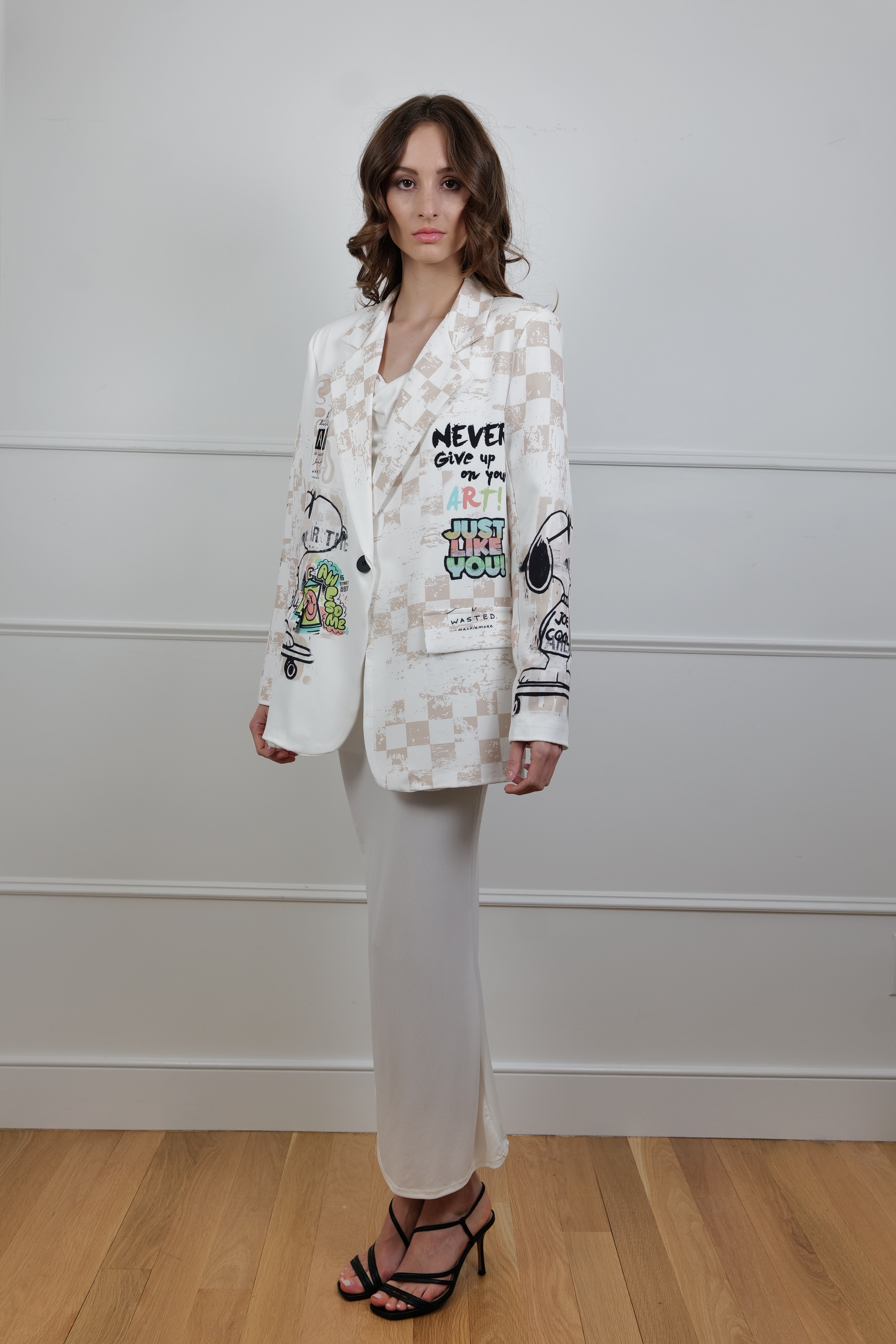 Street Muse Art Casual Blazer - Unique Piece