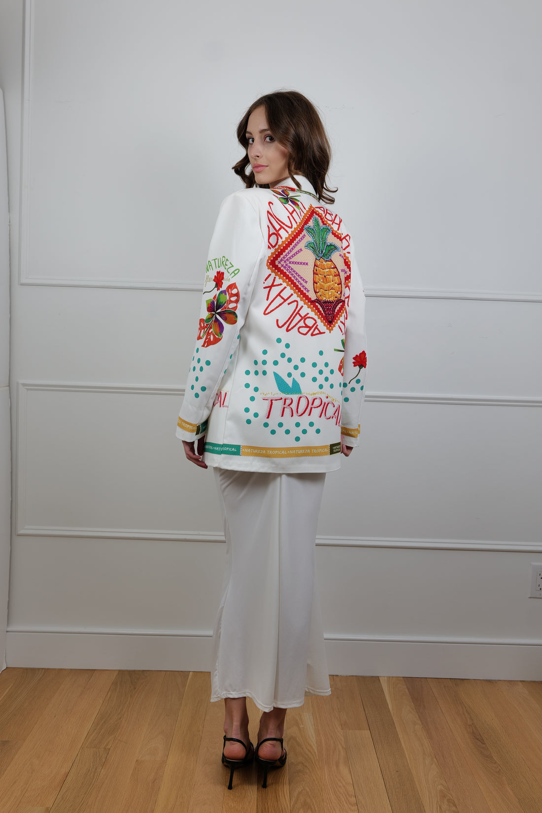 Tropical Daydream Casual Jacket - Unique Piece