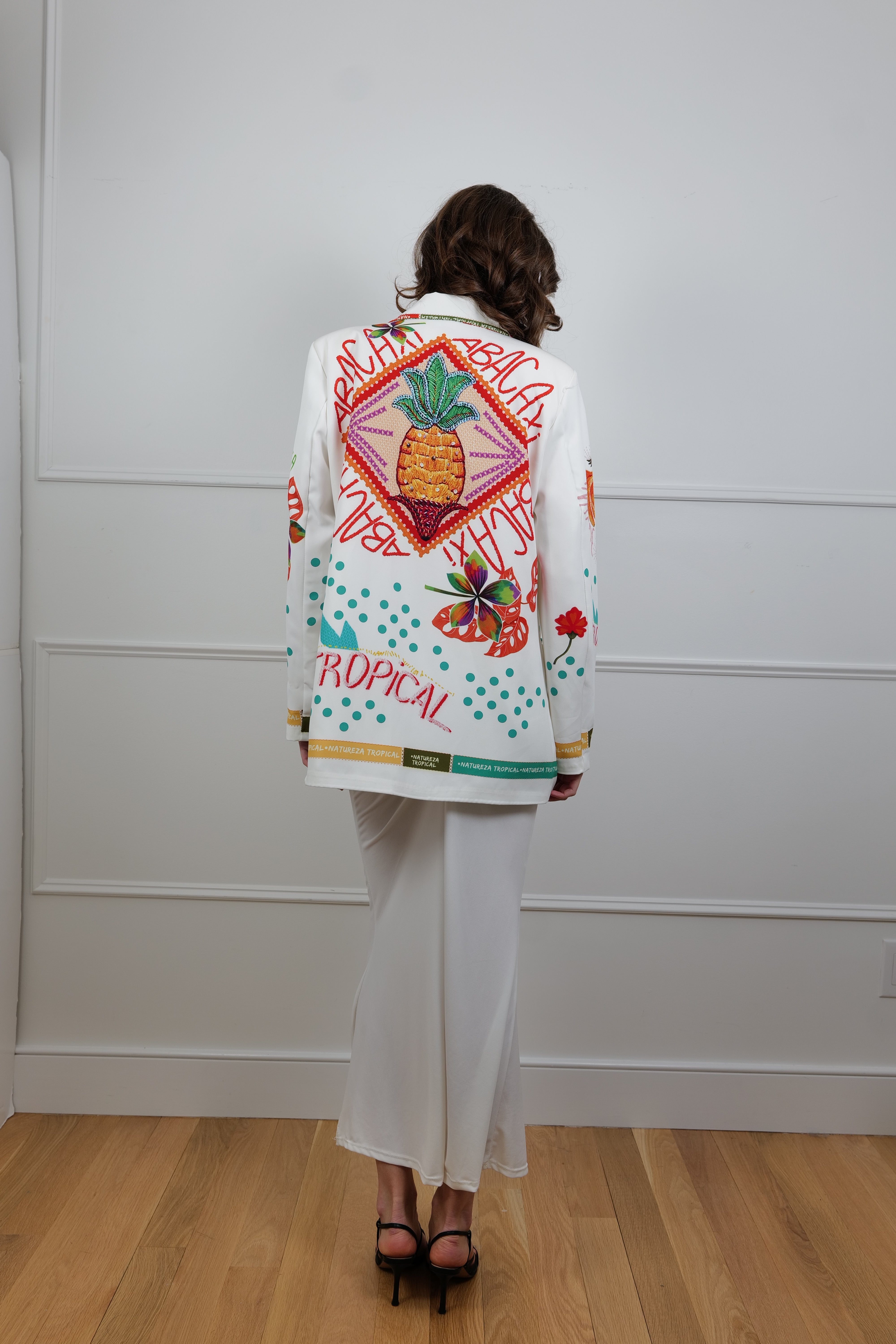Tropical Daydream Casual Jacket - Unique Piece