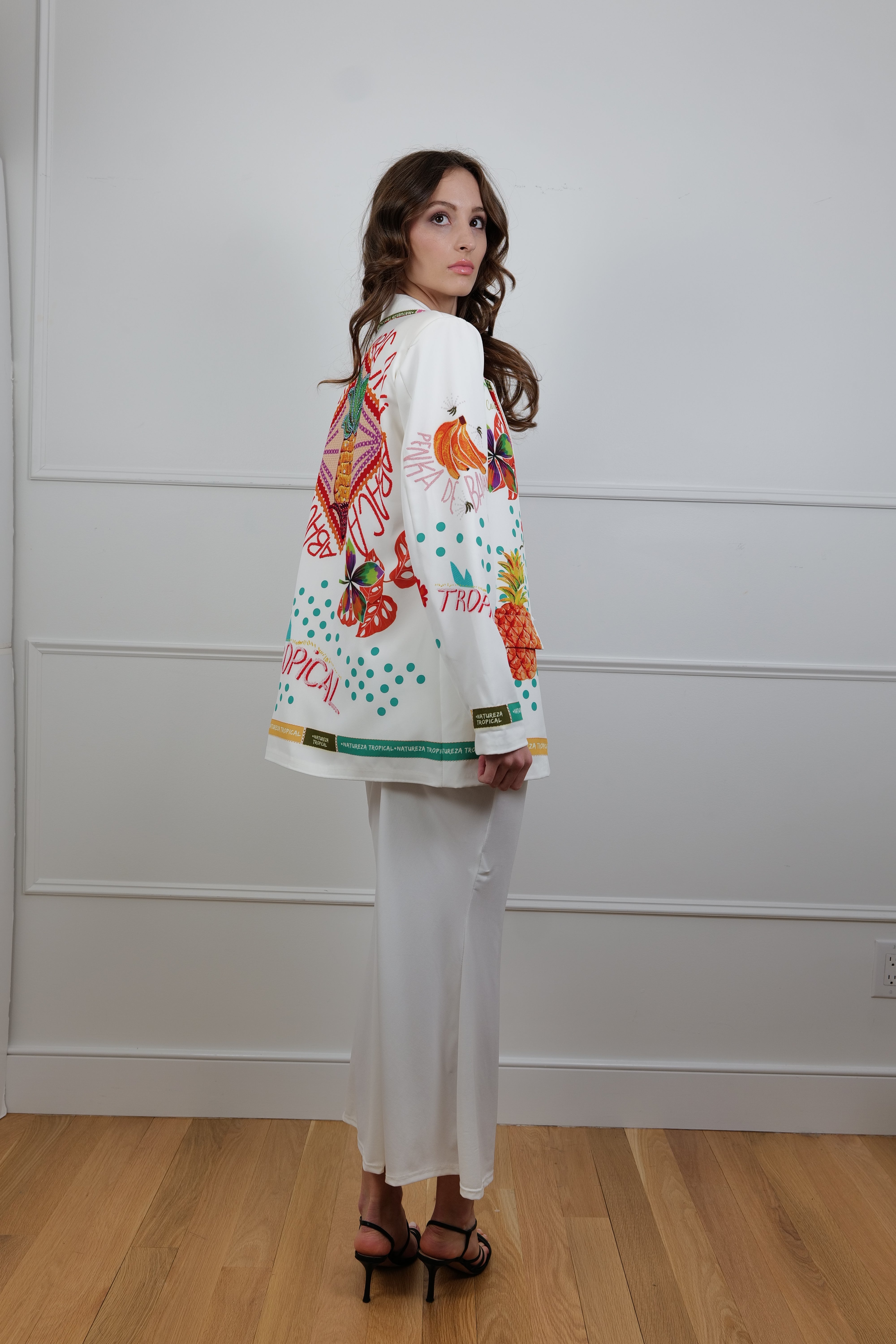 Tropical Daydream Casual Jacket - Unique Piece