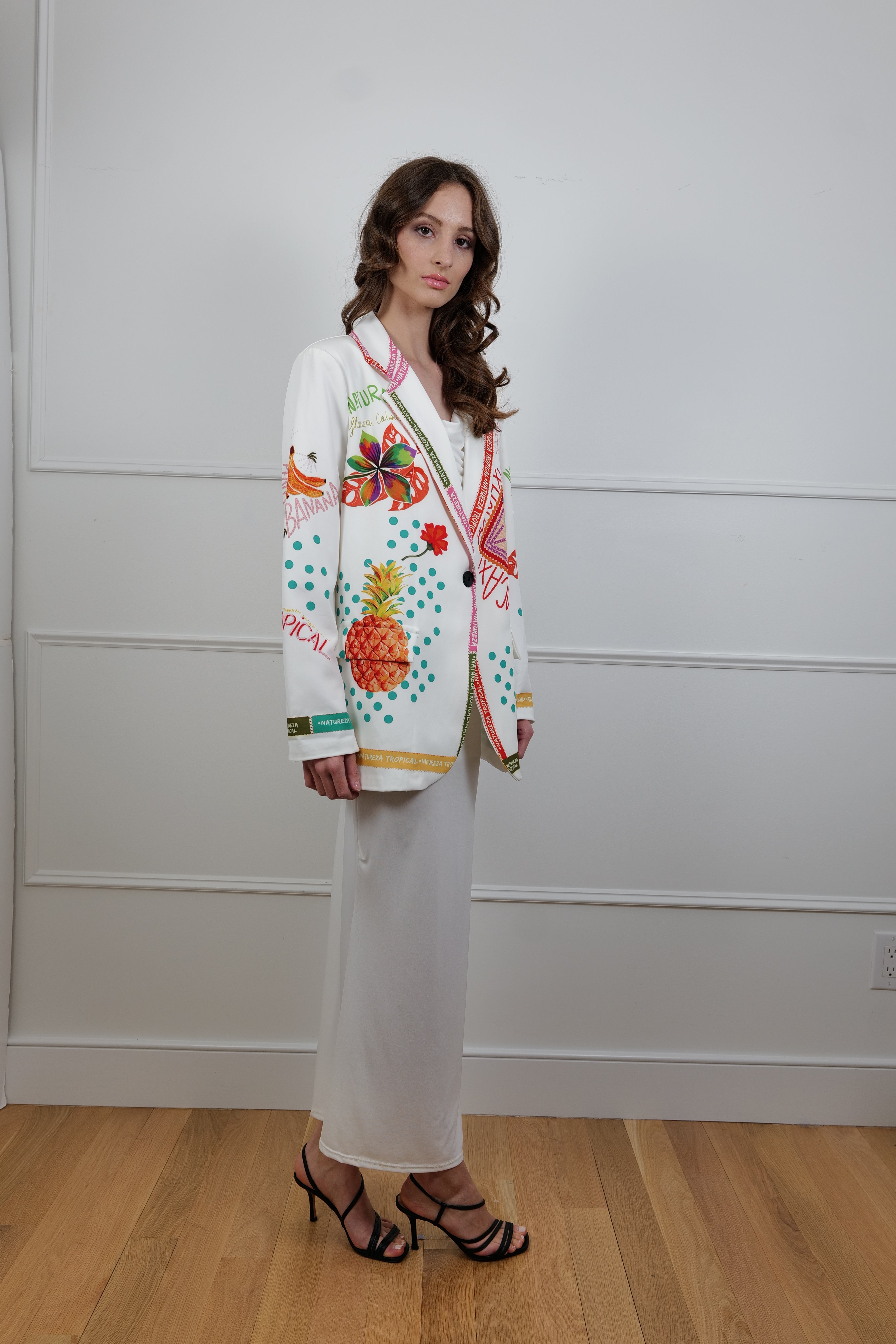 Tropical Daydream Casual Jacket - Unique Piece