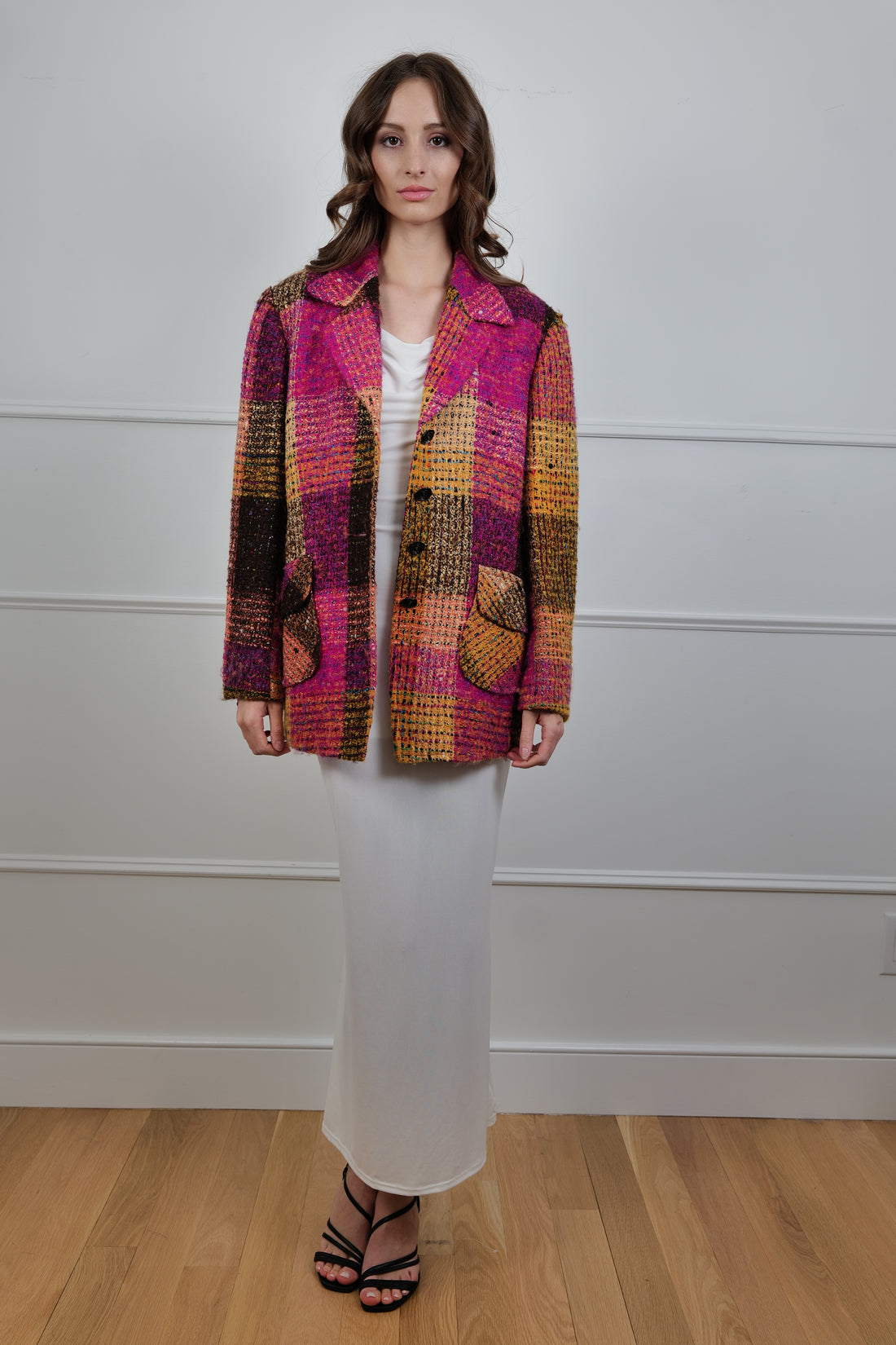 Preloved - “Autumn Muse” Tweed Blazer