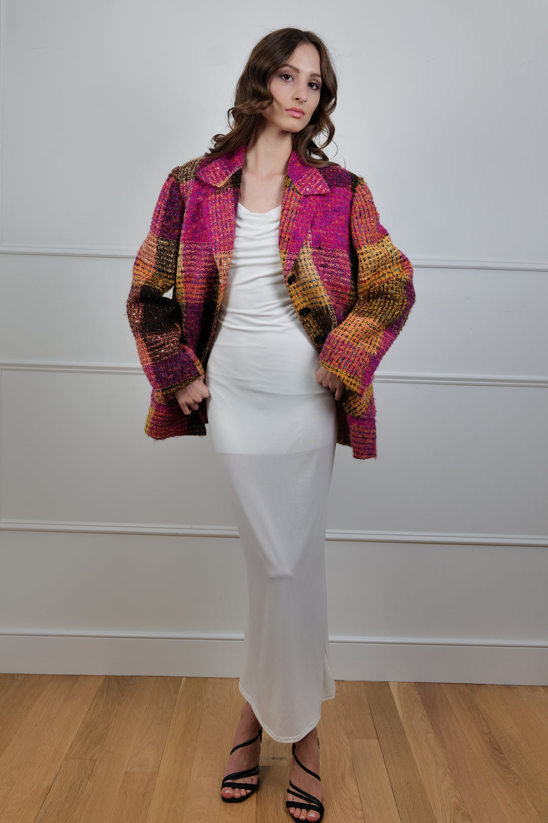 Preloved - “Autumn Muse” Tweed Blazer