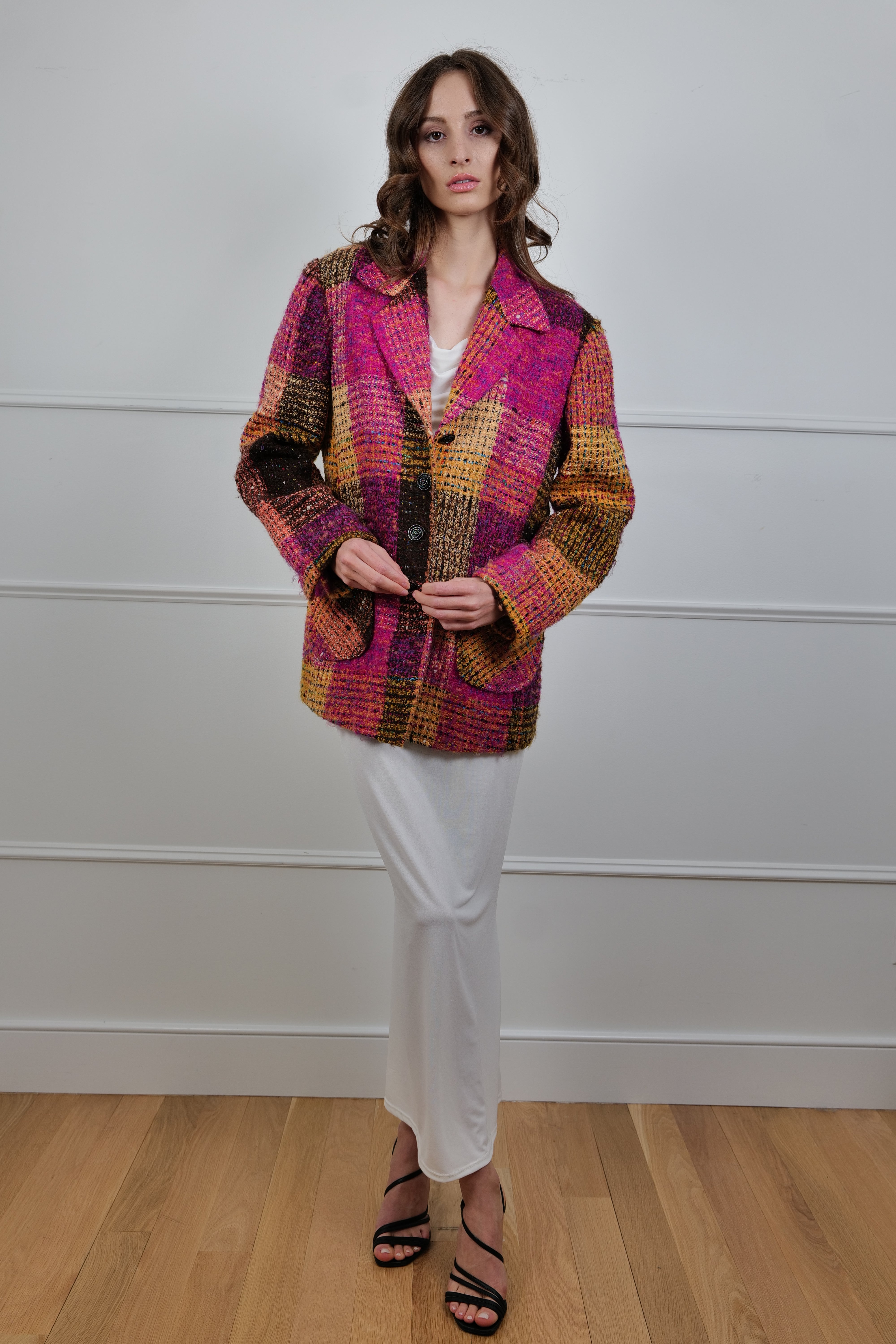 Preloved - “Autumn Muse” Tweed Blazer