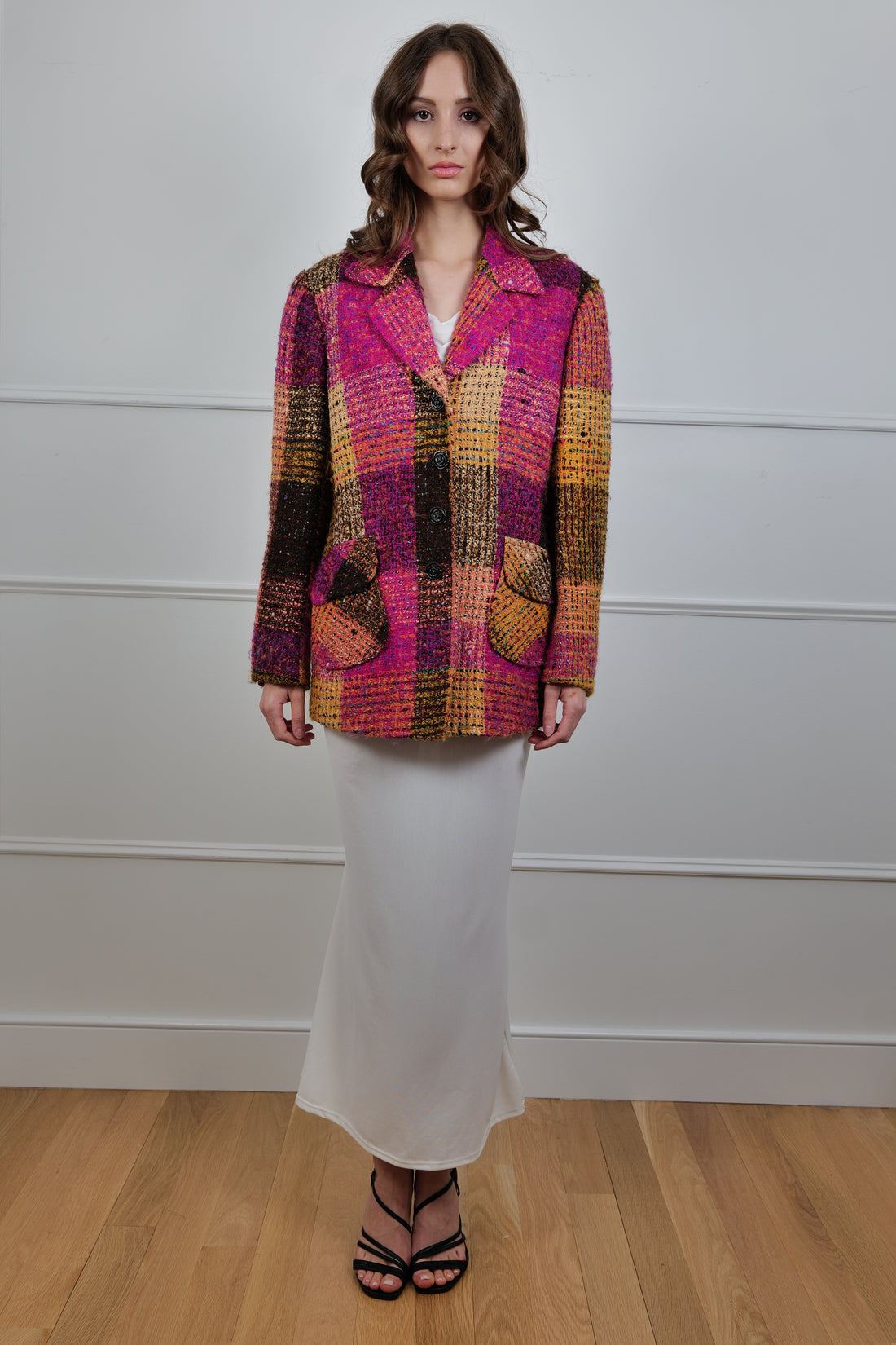 Preloved - “Autumn Muse” Tweed Blazer