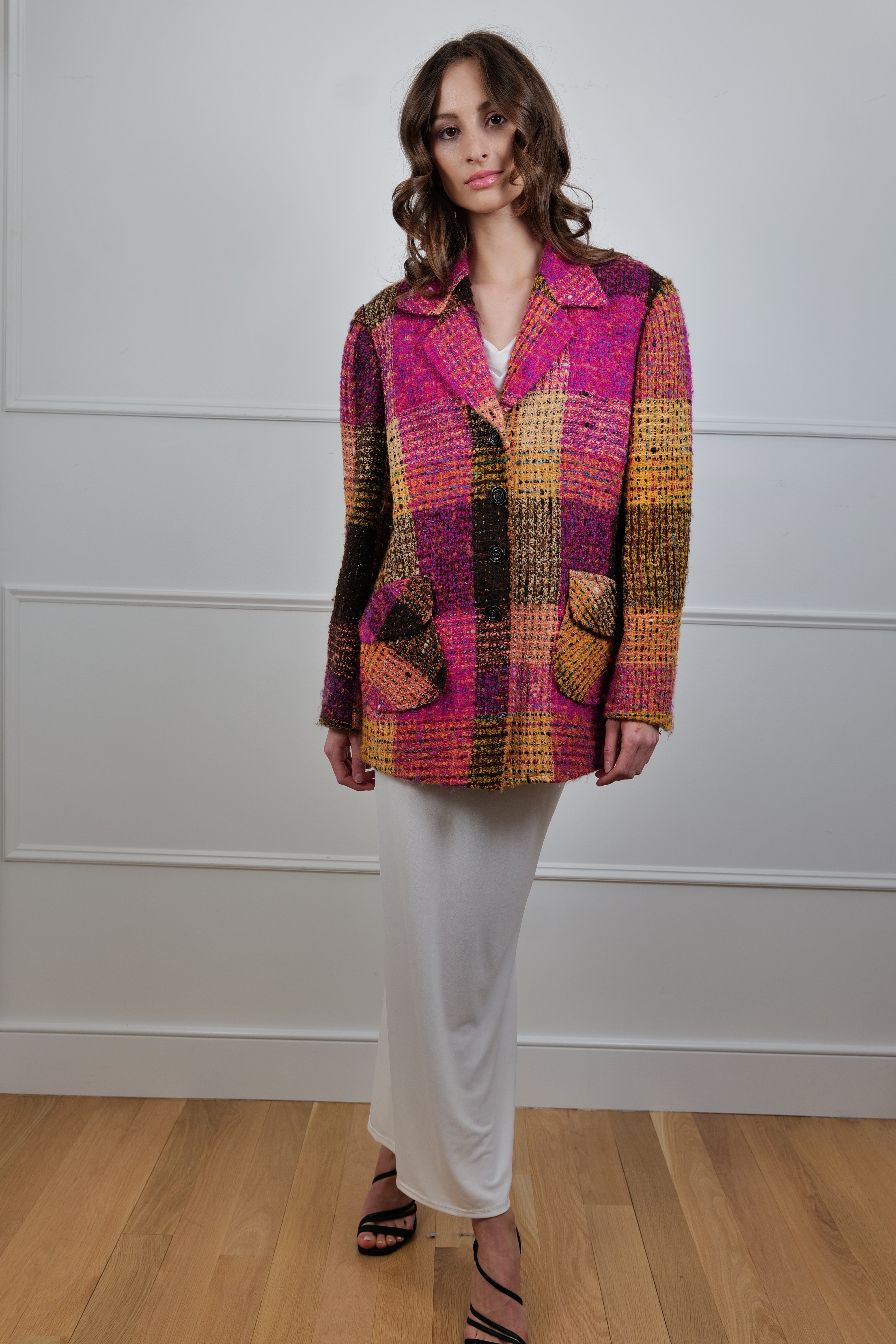 Preloved - “Autumn Muse” Tweed Blazer