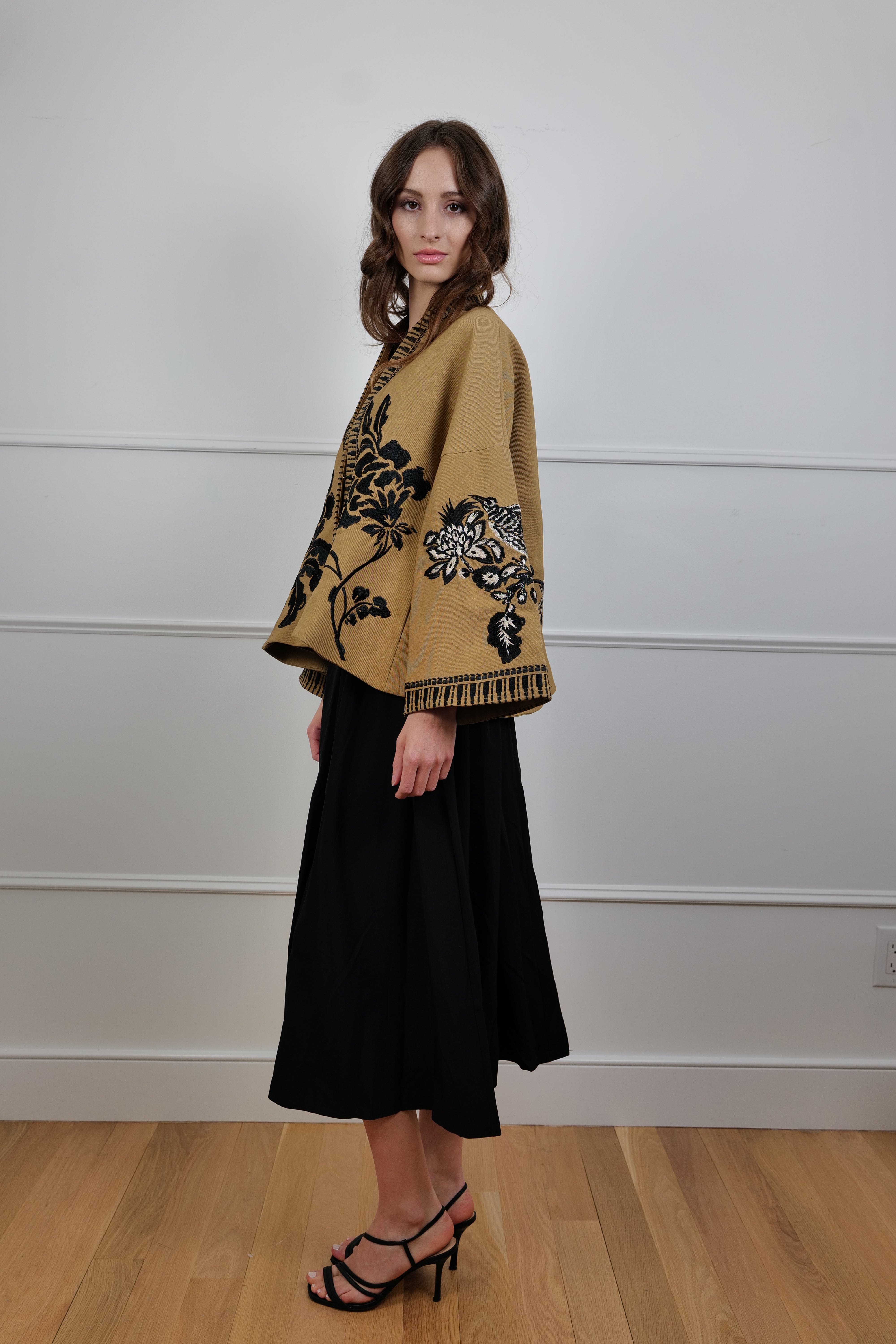 “Desert Bloom” Kimono Jacket - One Size & Handmade - Premium Collection