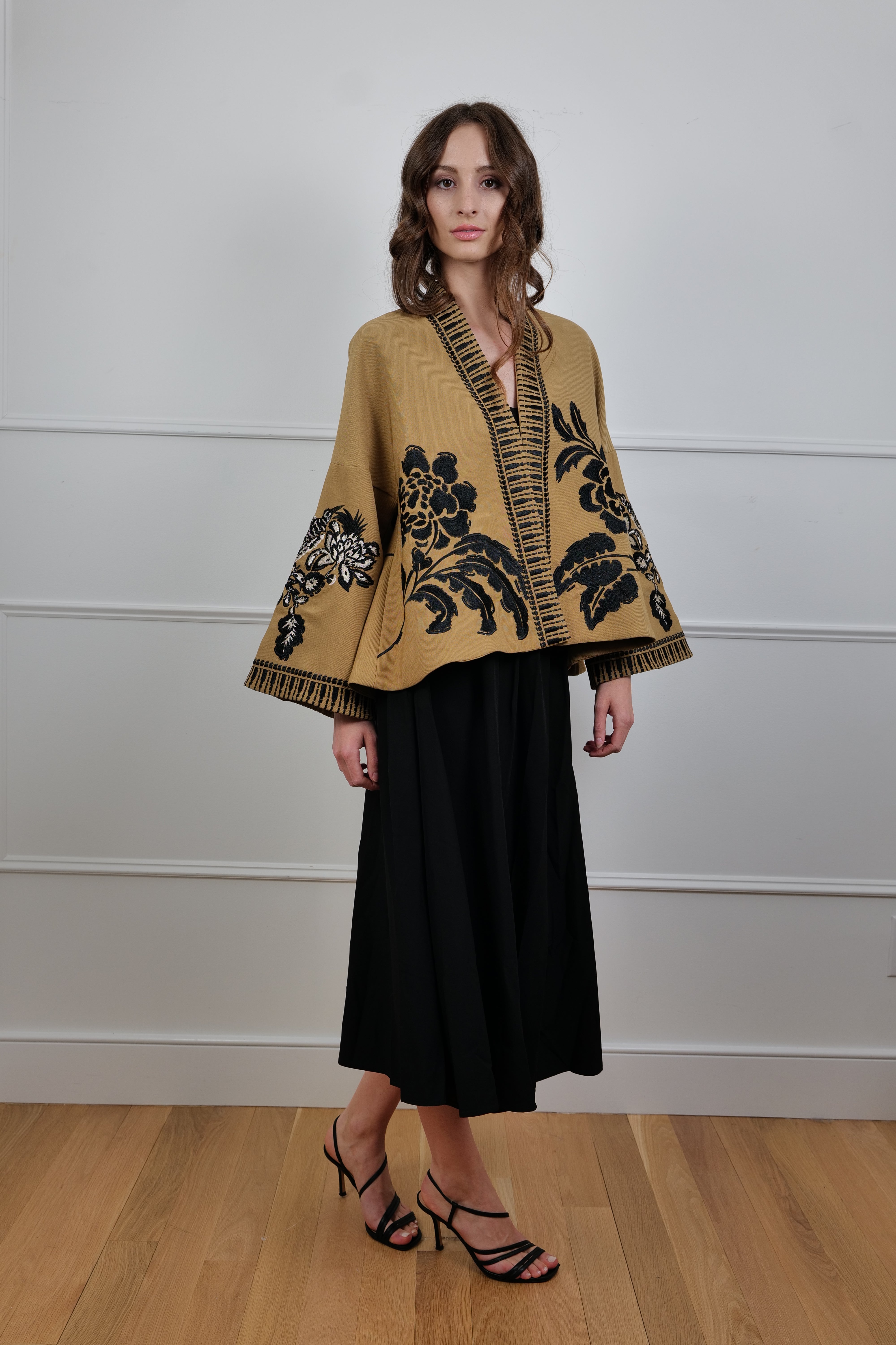 “Desert Bloom” Kimono Jacket - One Size & Handmade - Premium Collection