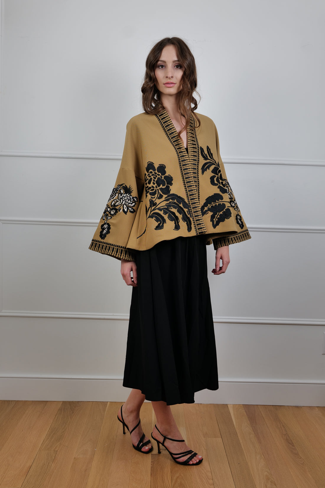 “Desert Bloom” Kimono Jacket - One Size & Handmade - Premium Collection
