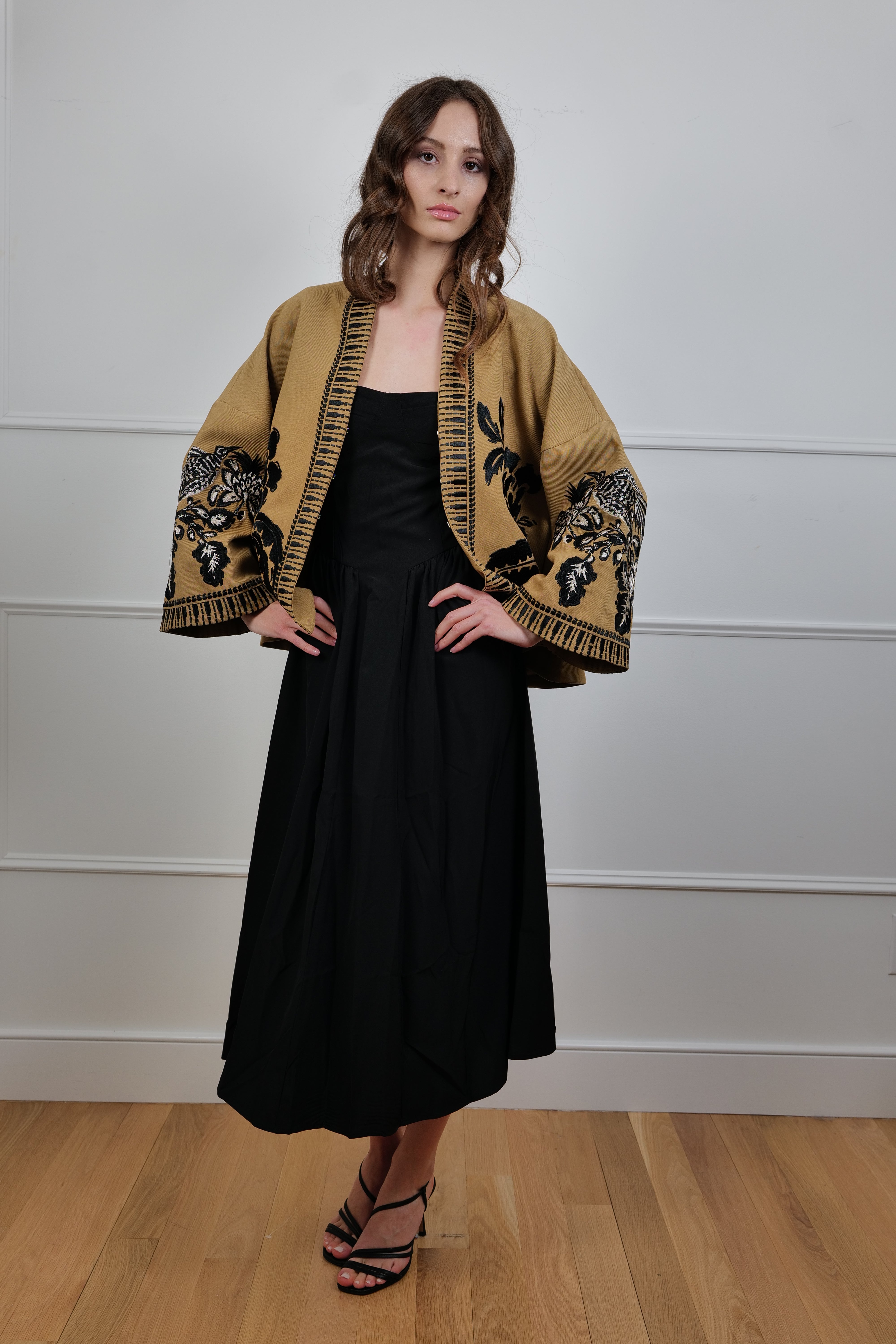 “Desert Bloom” Kimono Jacket - One Size & Handmade - Premium Collection