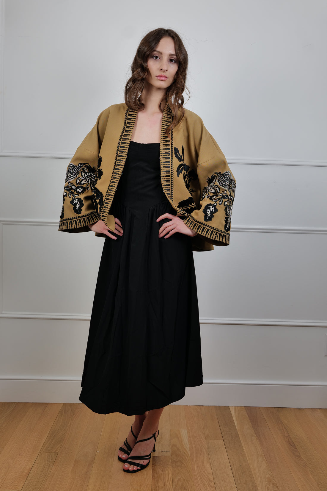 “Desert Bloom” Kimono Jacket - One Size & Handmade - Premium Collection